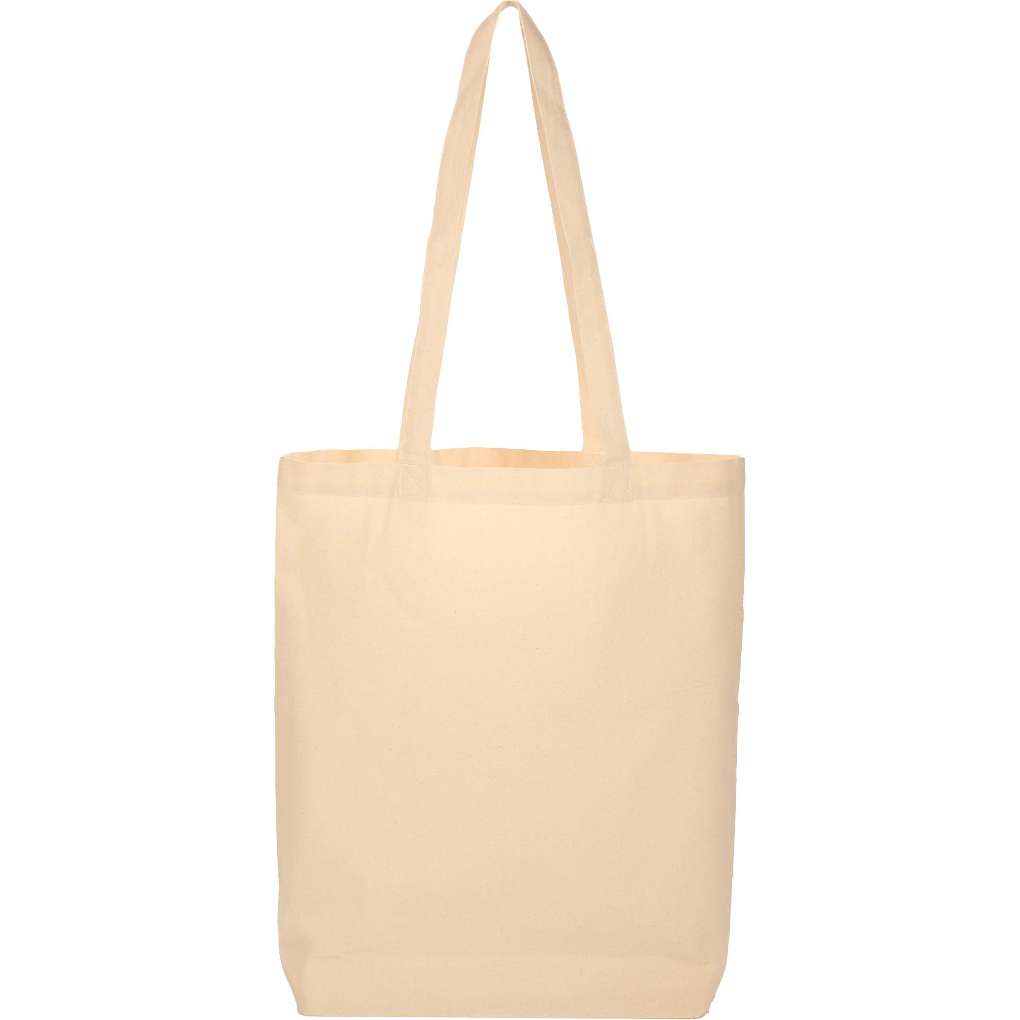 Picture of Organic 5oz Cotton Wide Bottom Tote