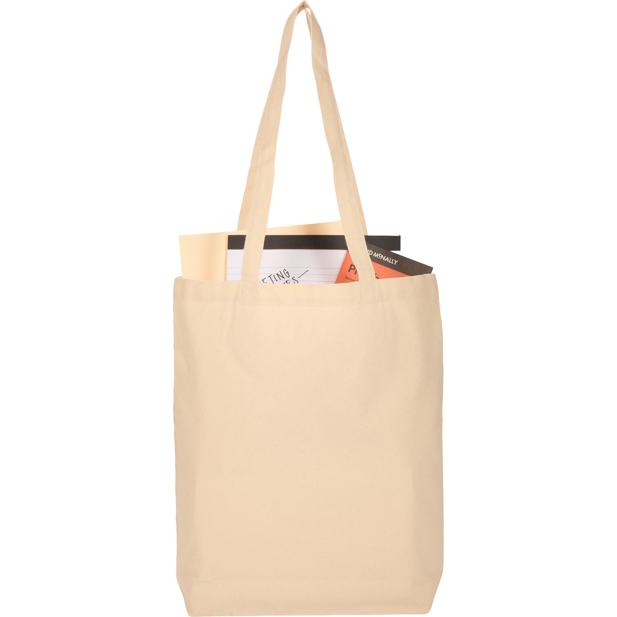 Picture of Organic 5oz Cotton Wide Bottom Tote