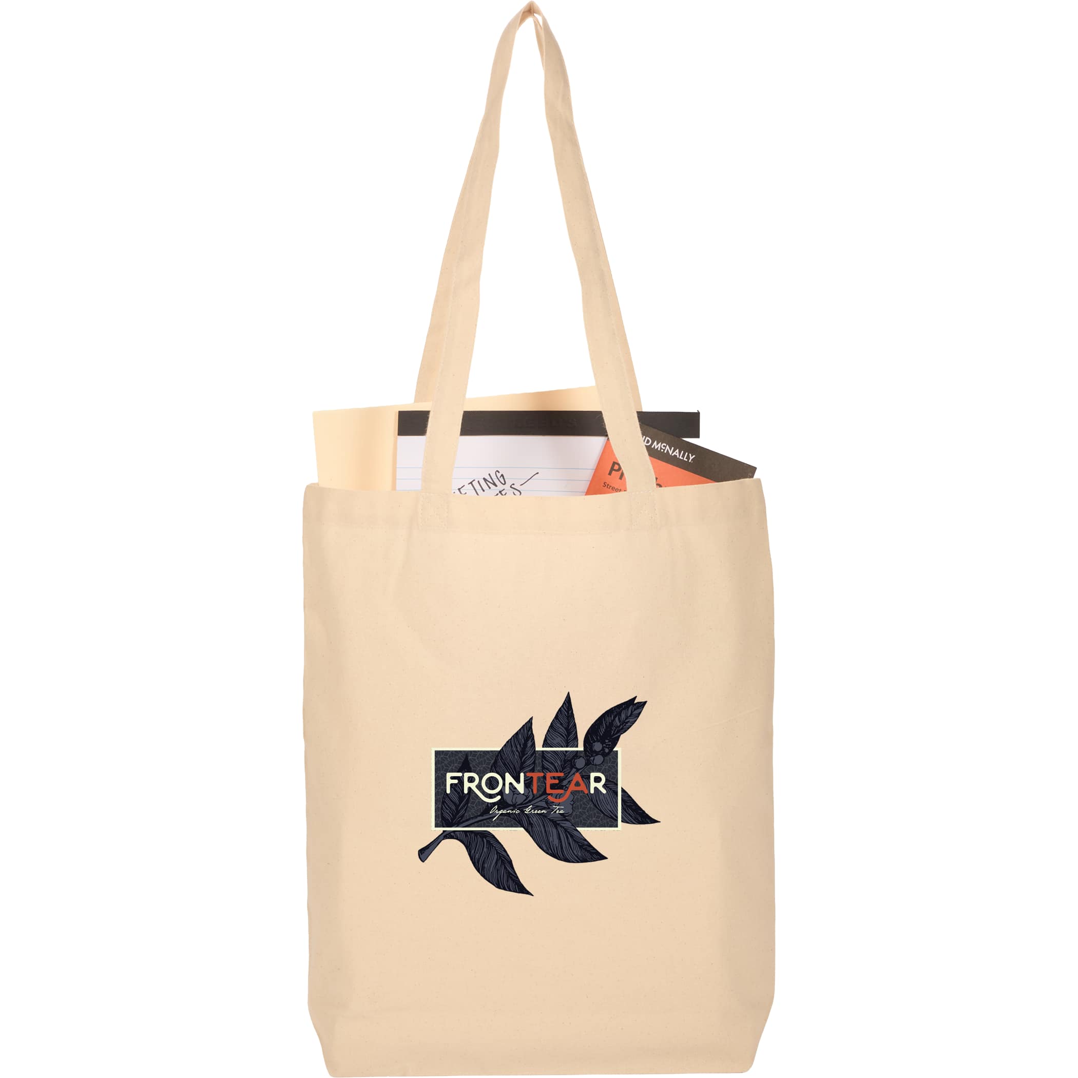 Picture of Organic 5oz Cotton Wide Bottom Tote