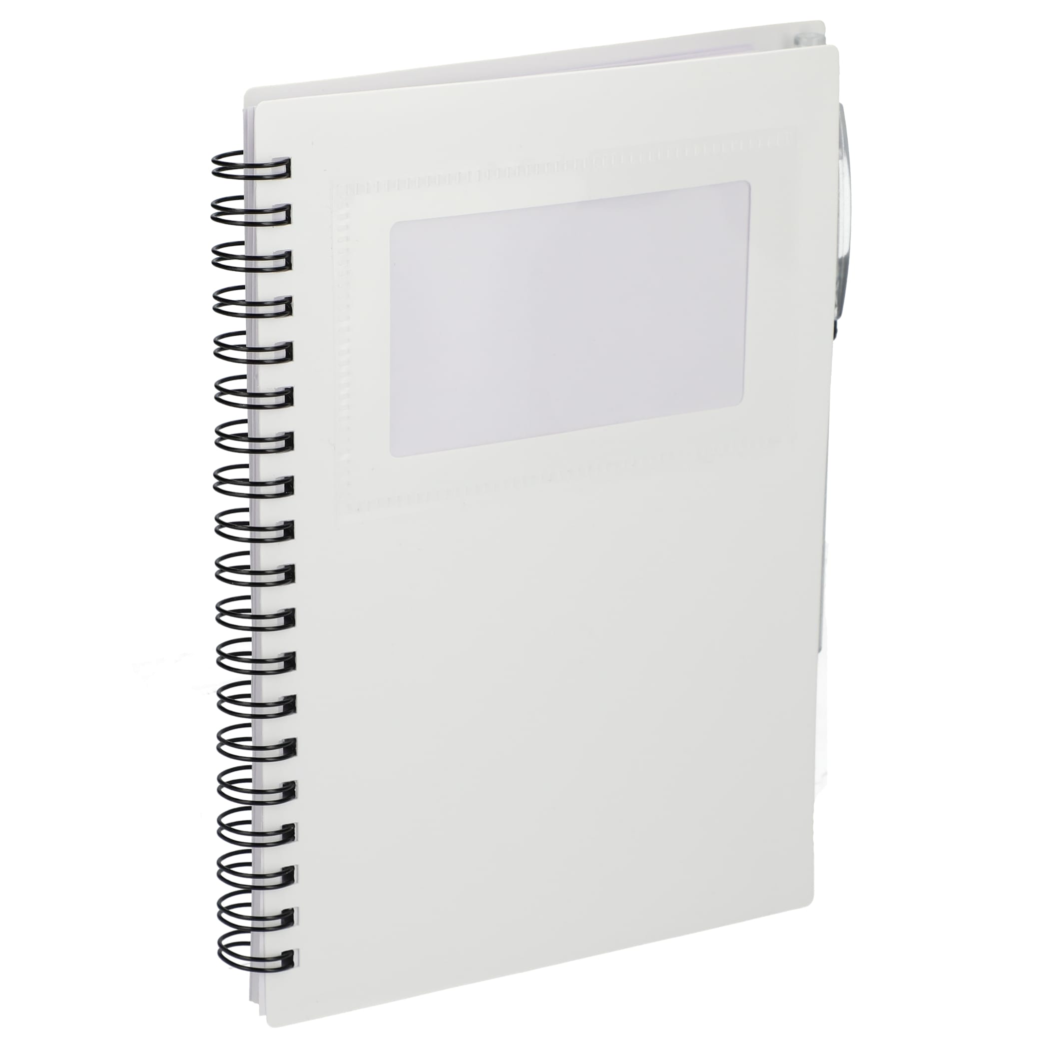Picture of 5'' x 7'' FSC® Recycled Star Spiral Notebook with Pen