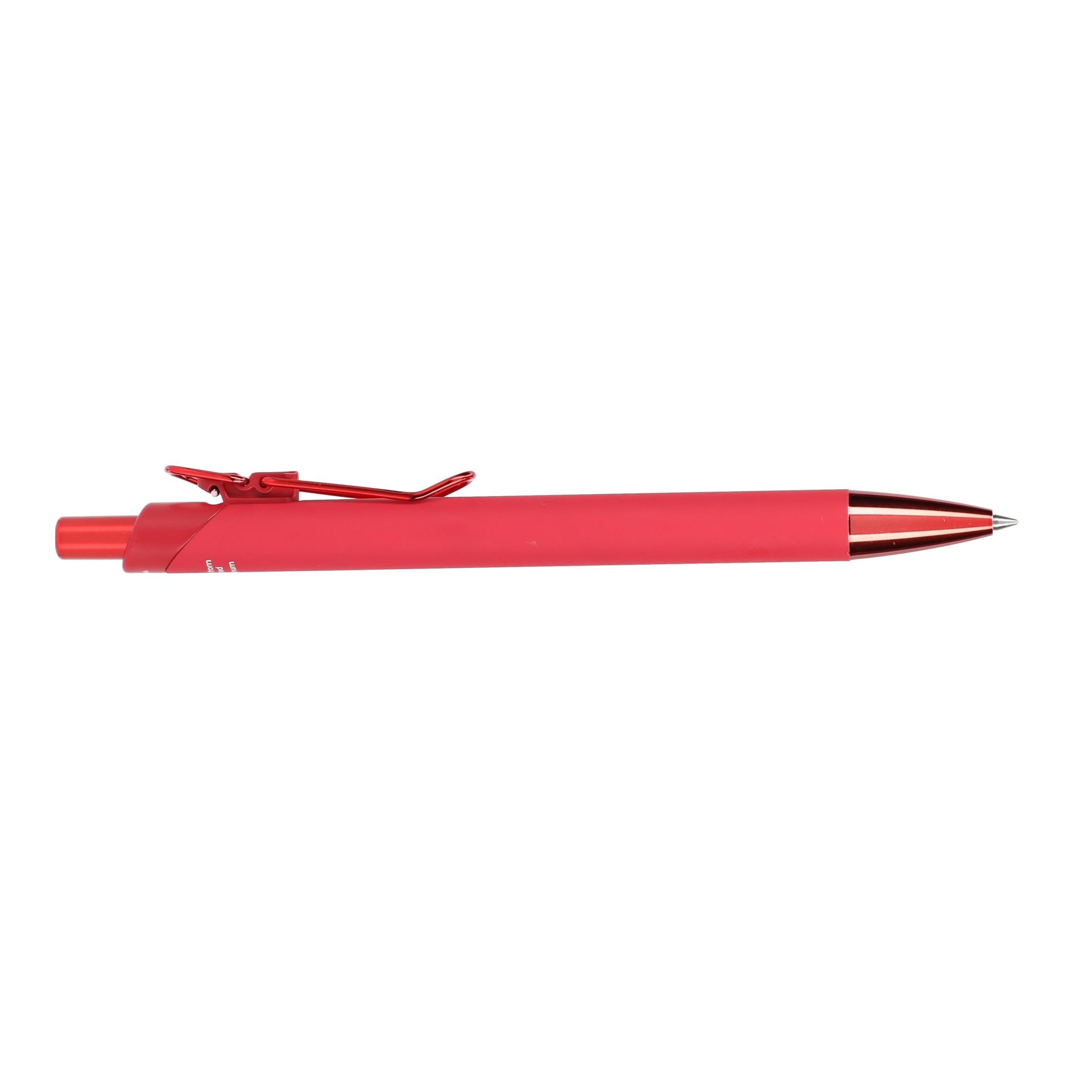 Picture of Metallic Recycled Aluminum Soft Touch Gel Pen