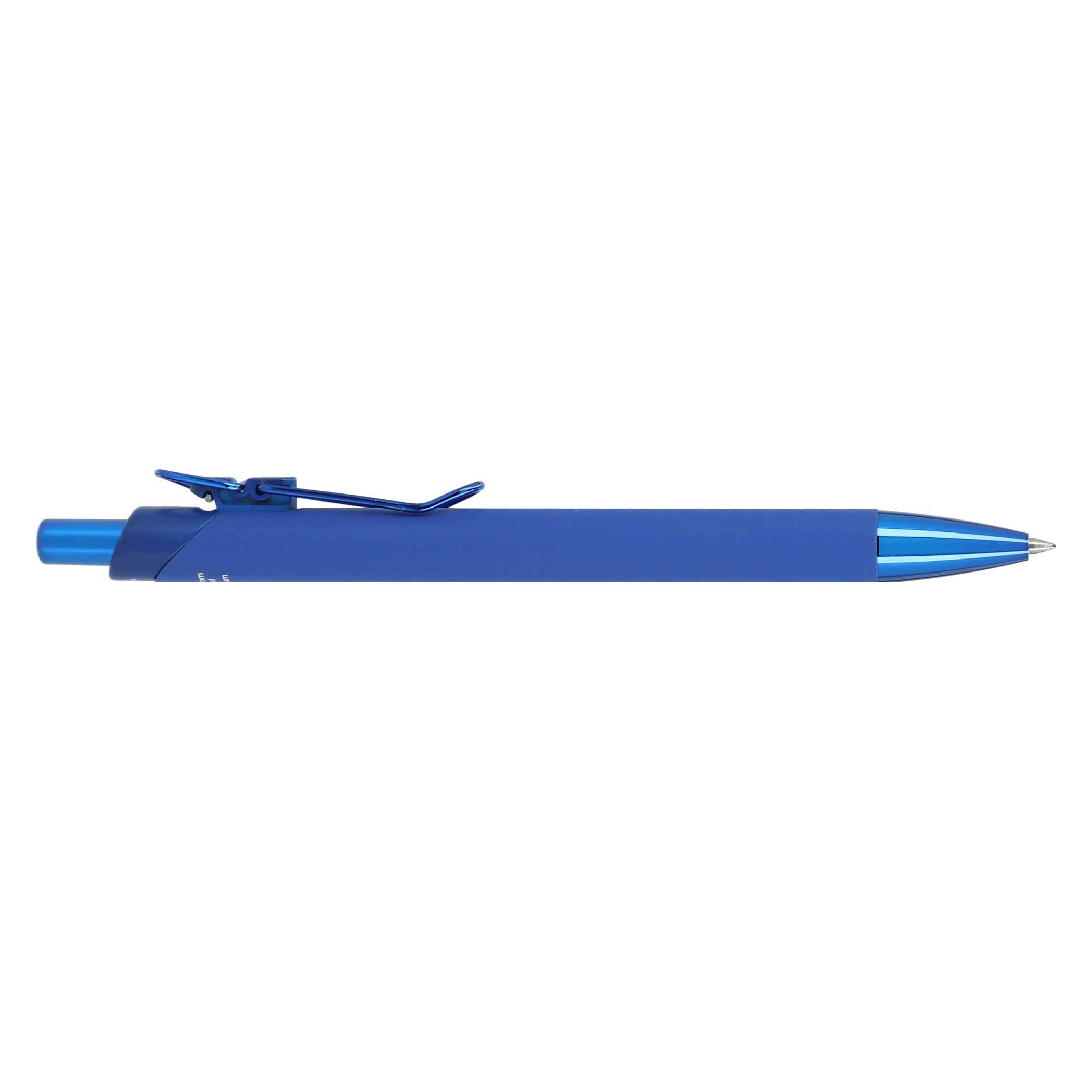 Picture of Metallic Recycled Aluminum Soft Touch Gel Pen
