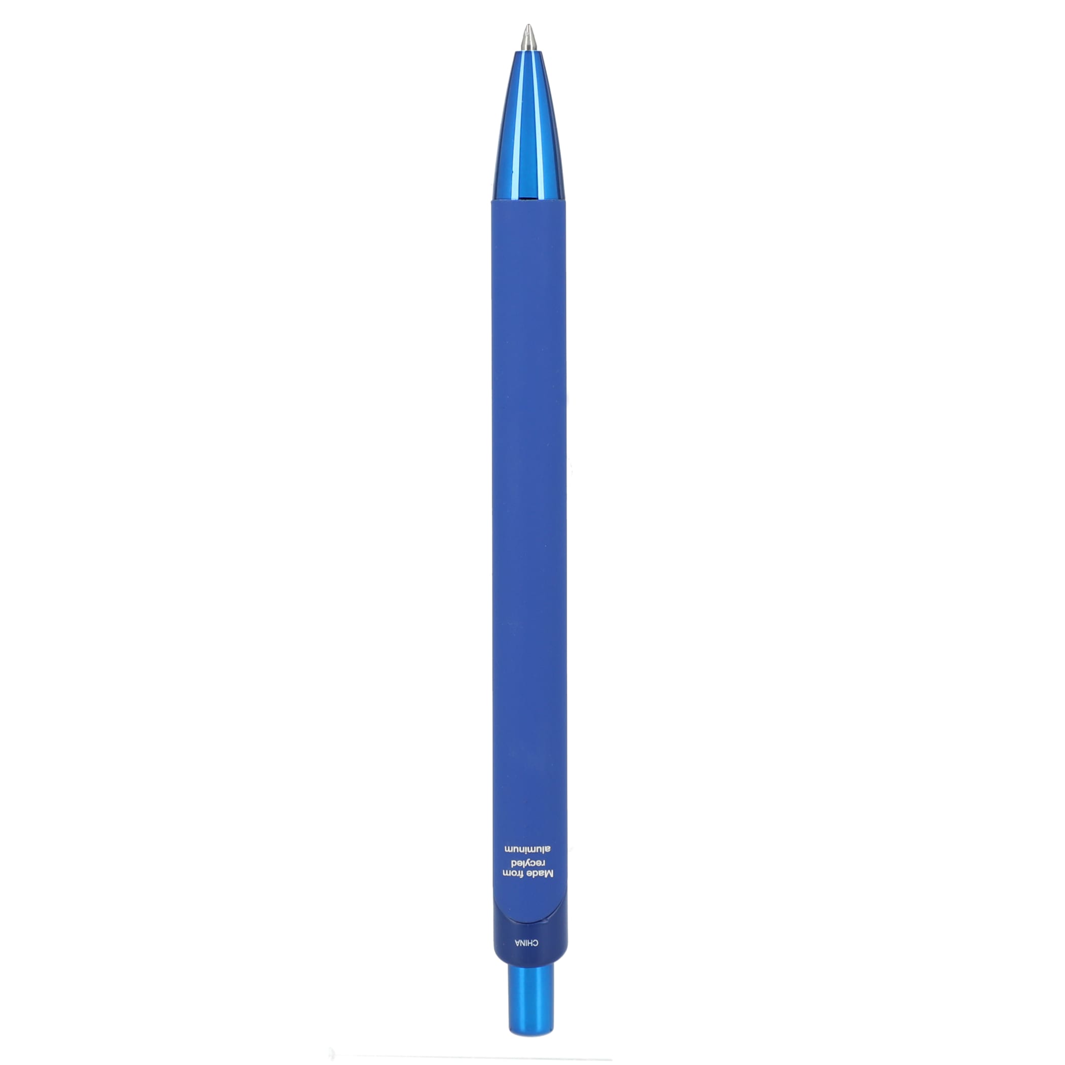 Picture of Metallic Recycled Aluminum Soft Touch Gel Pen