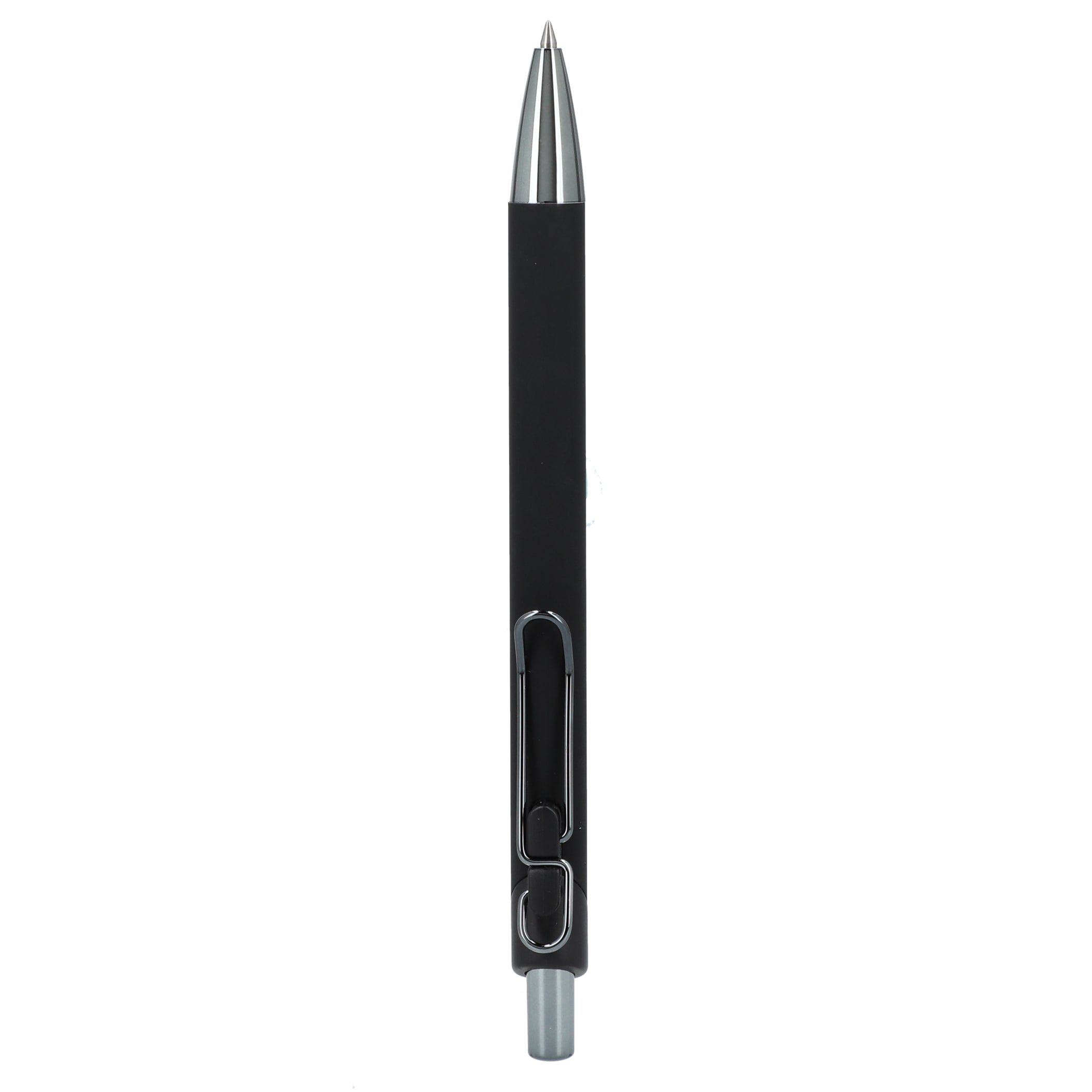 Picture of Metallic Recycled Aluminum Soft Touch Gel Pen