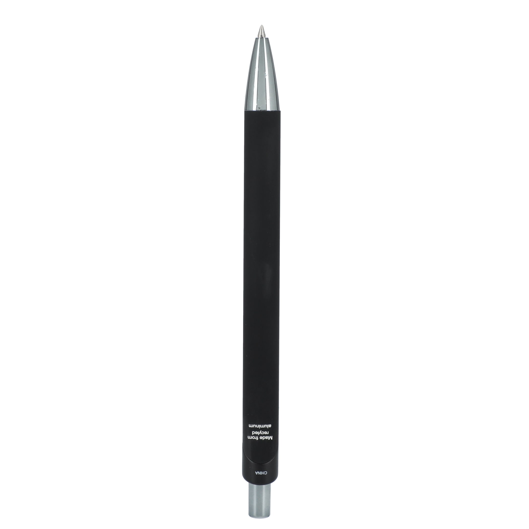 Picture of Metallic Recycled Aluminum Soft Touch Gel Pen