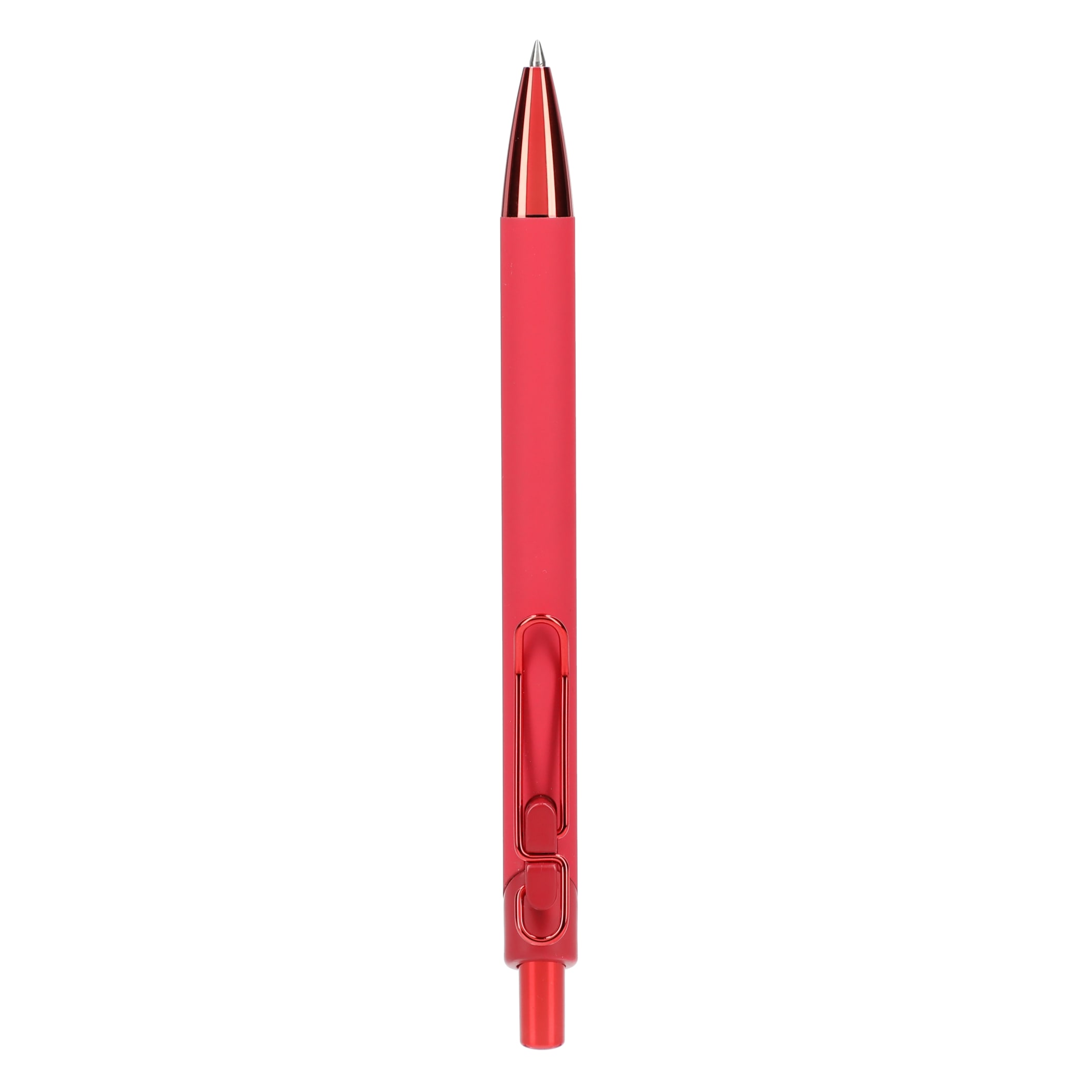 Picture of Metallic Recycled Aluminum Soft Touch Gel Pen