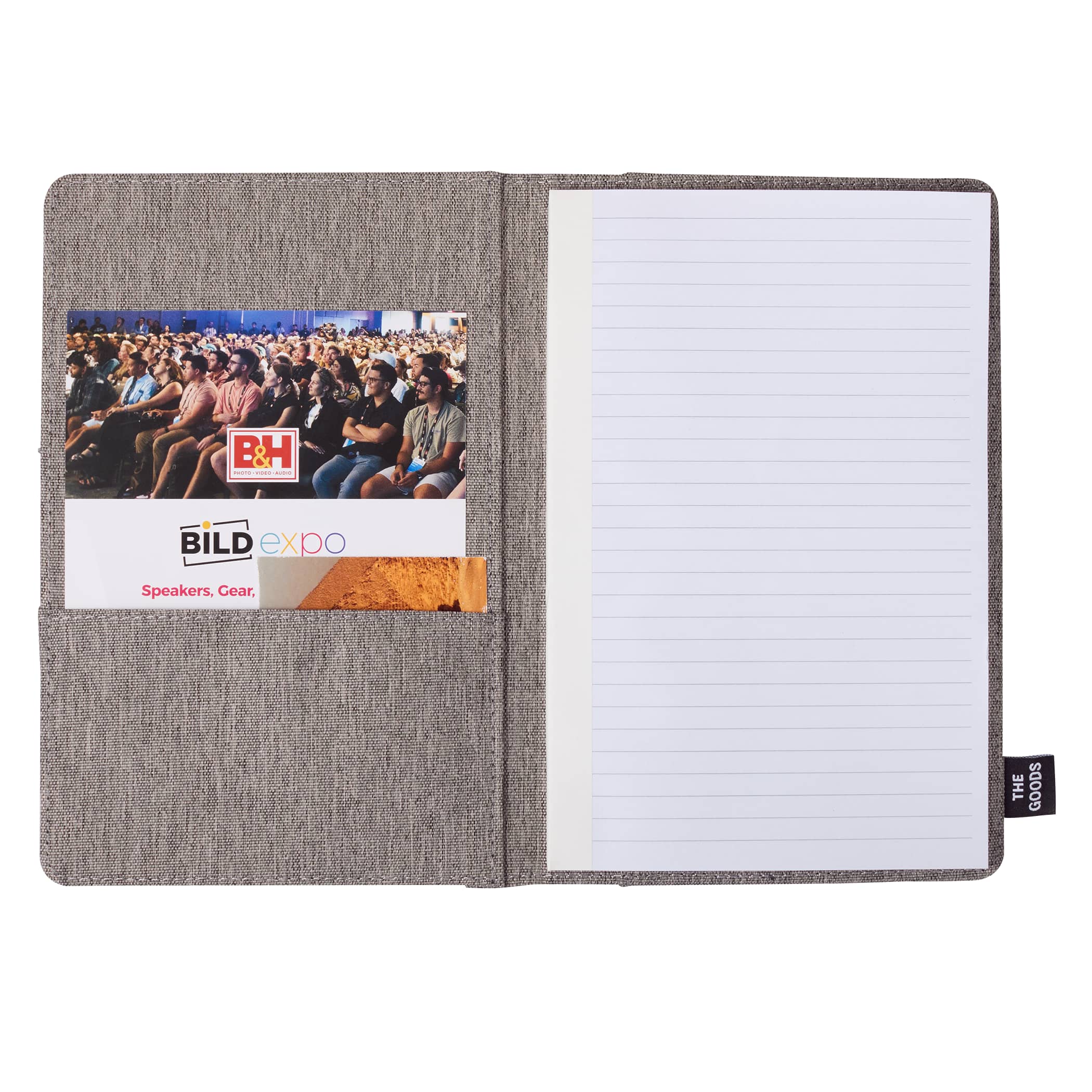 Picture of THE GOODS™ 5.5'' x 8.5'' Recycled Refillable Journal