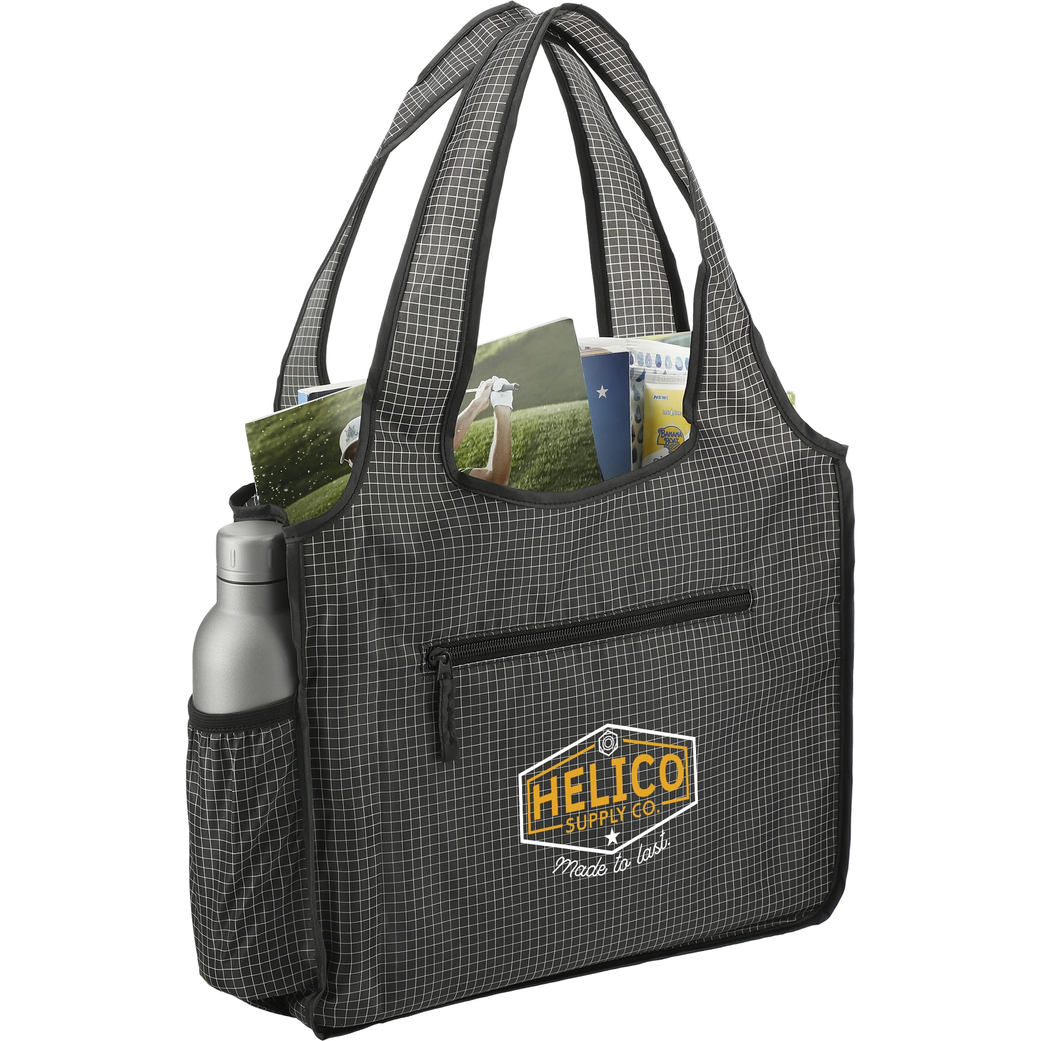 Picture of Grid Bungalow Tote