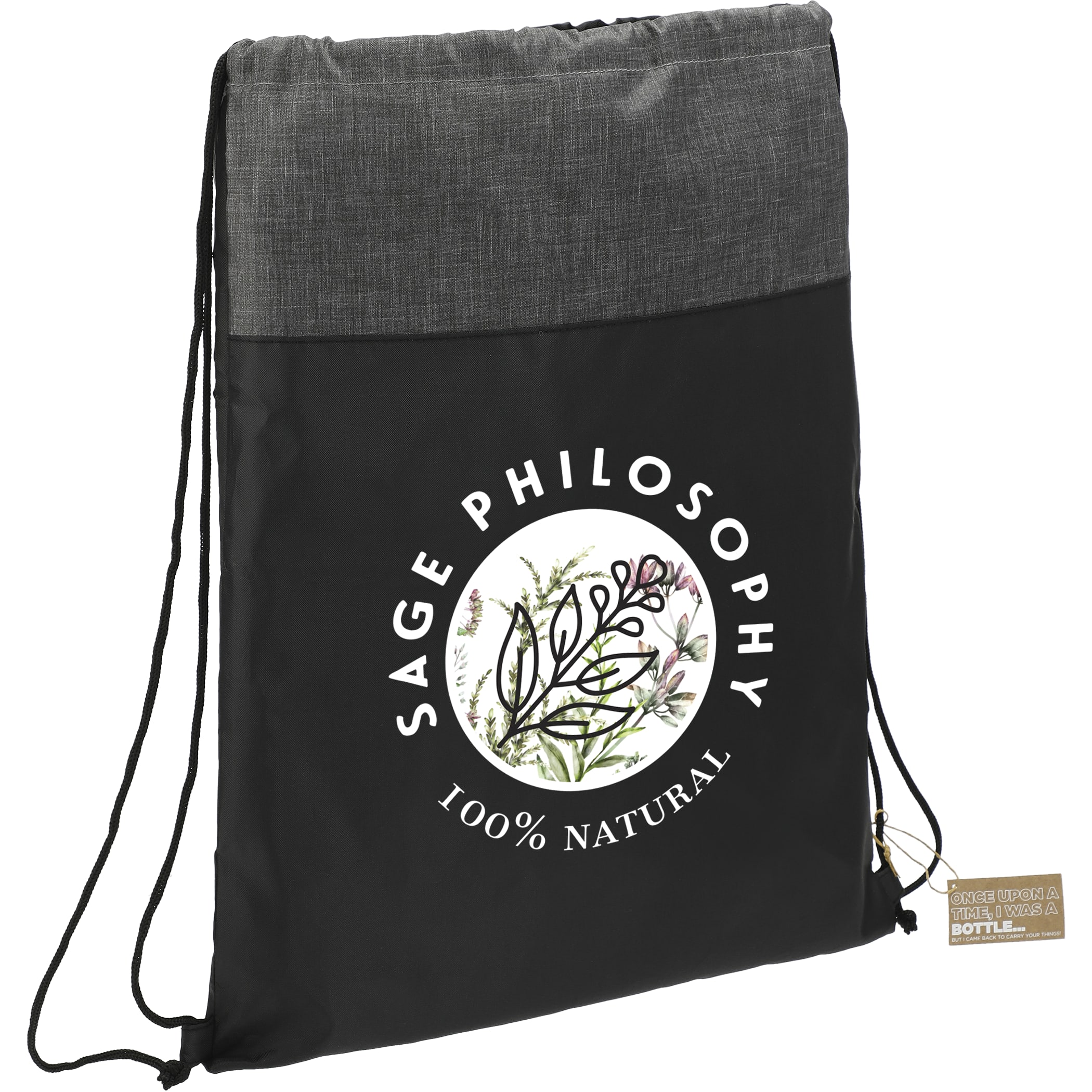 Picture of Ash Recycled Drawstring Bag
