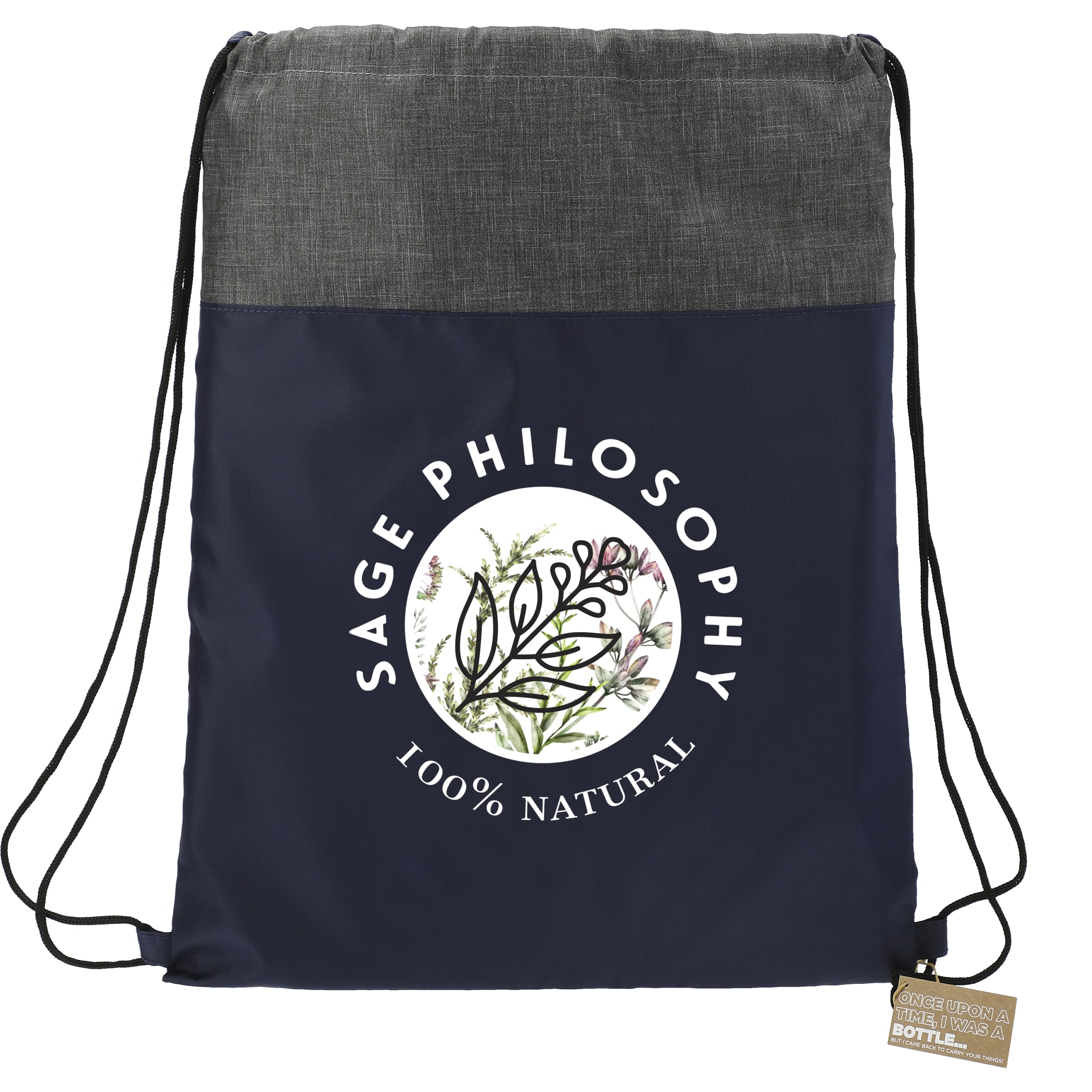 Picture of Ash Recycled Drawstring Bag