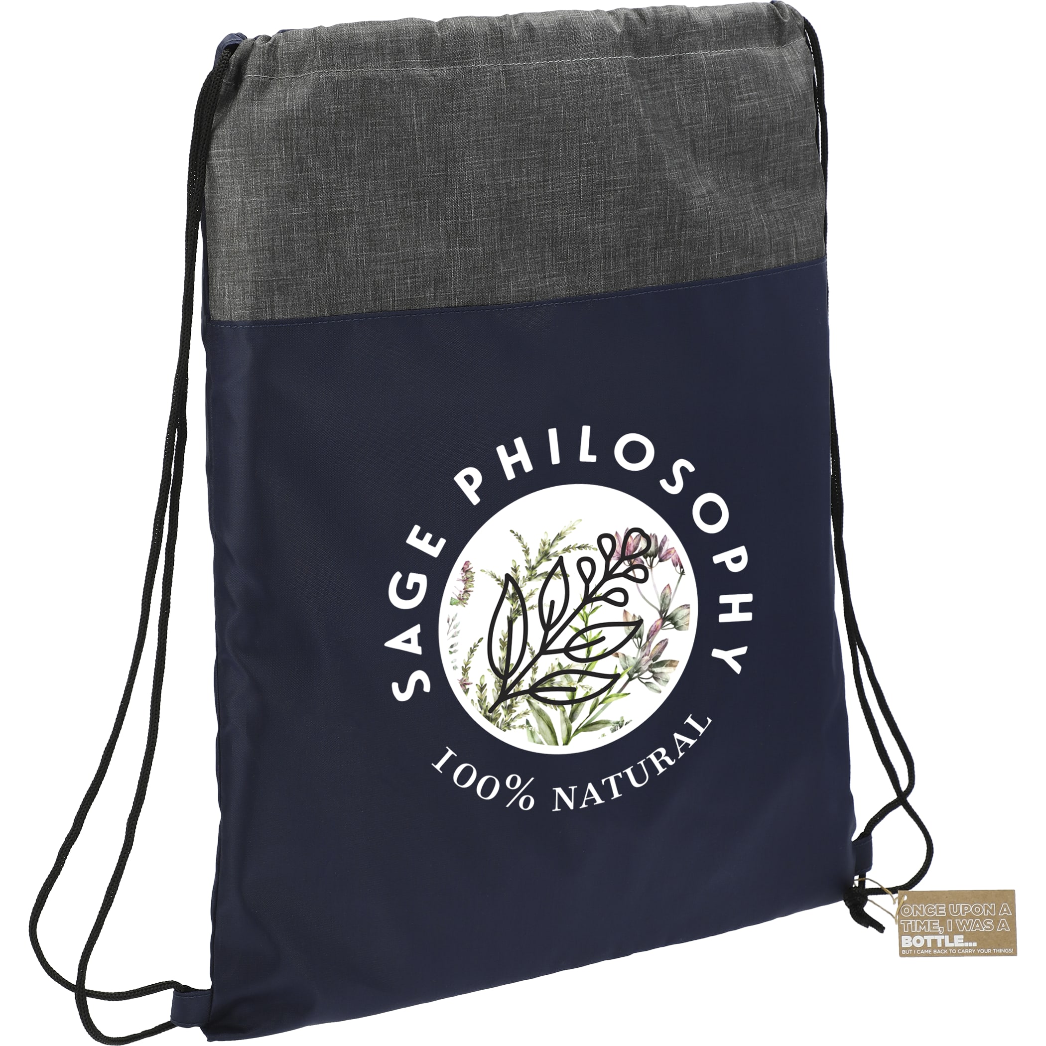 Picture of Ash Recycled Drawstring Bag