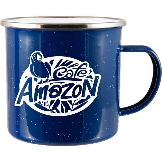 Picture of 16 Oz. Campsite Mug Stainless with Enamel Finish