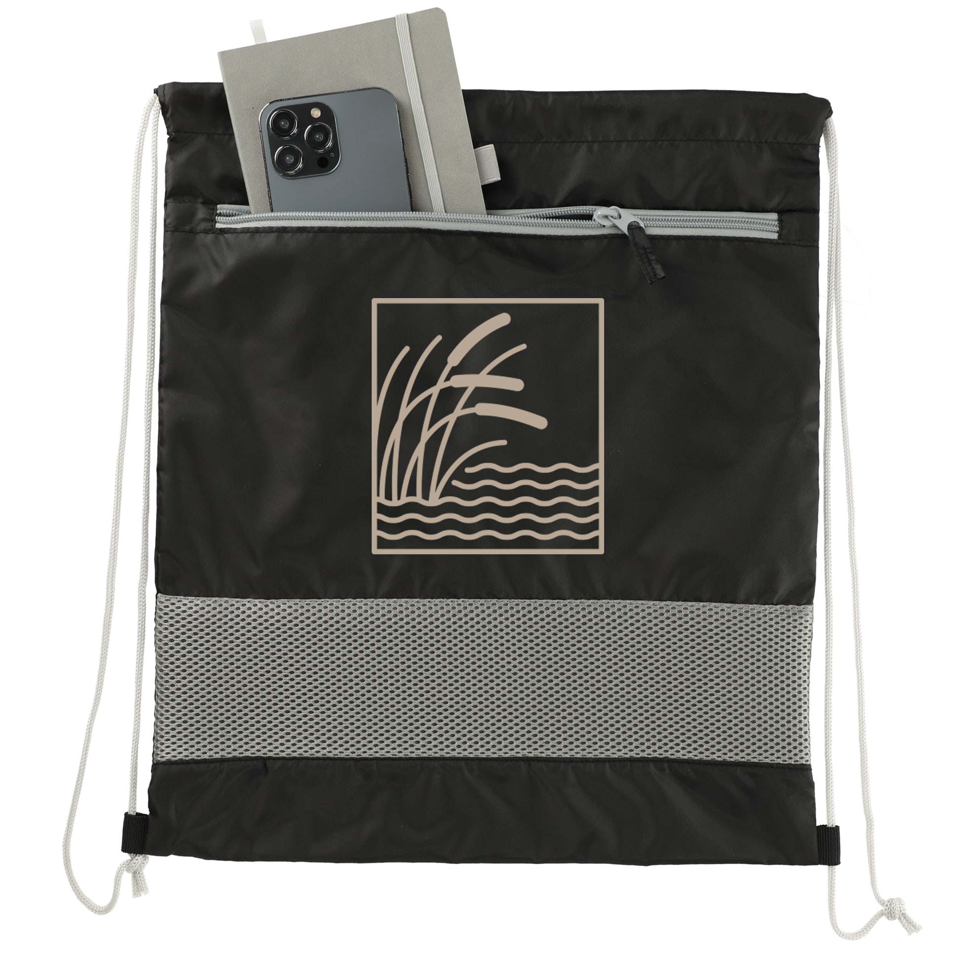 Picture of Sparks Recycled Drawstring Bag