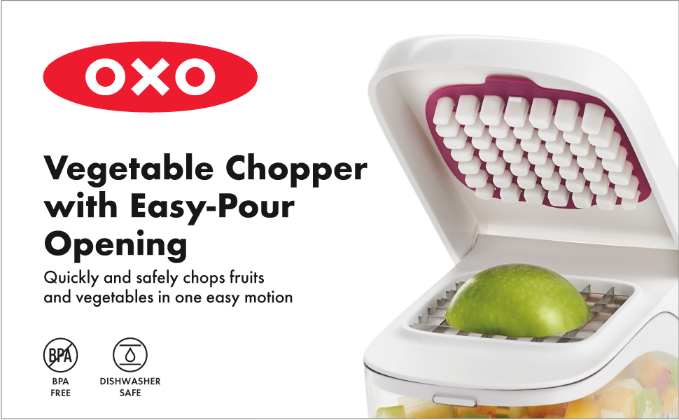Picture of OXO Good Grips Vegetable Chopper w/ Easy-Pour Open