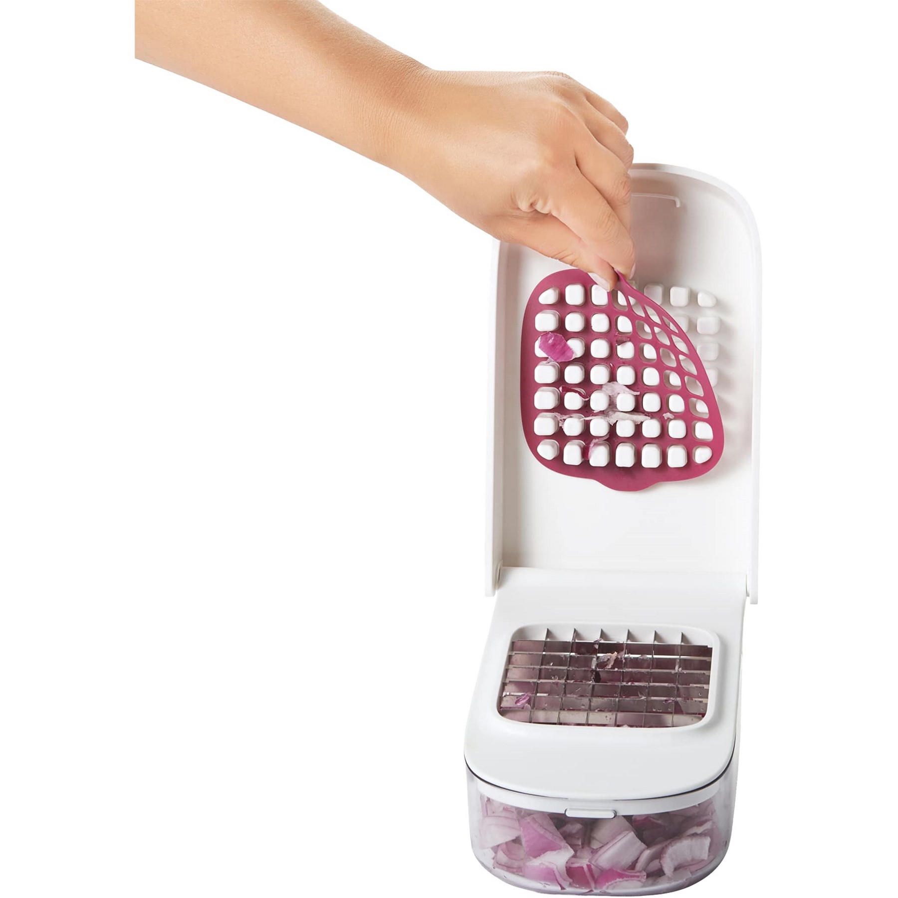 Picture of OXO Good Grips Vegetable Chopper w/ Easy-Pour Open