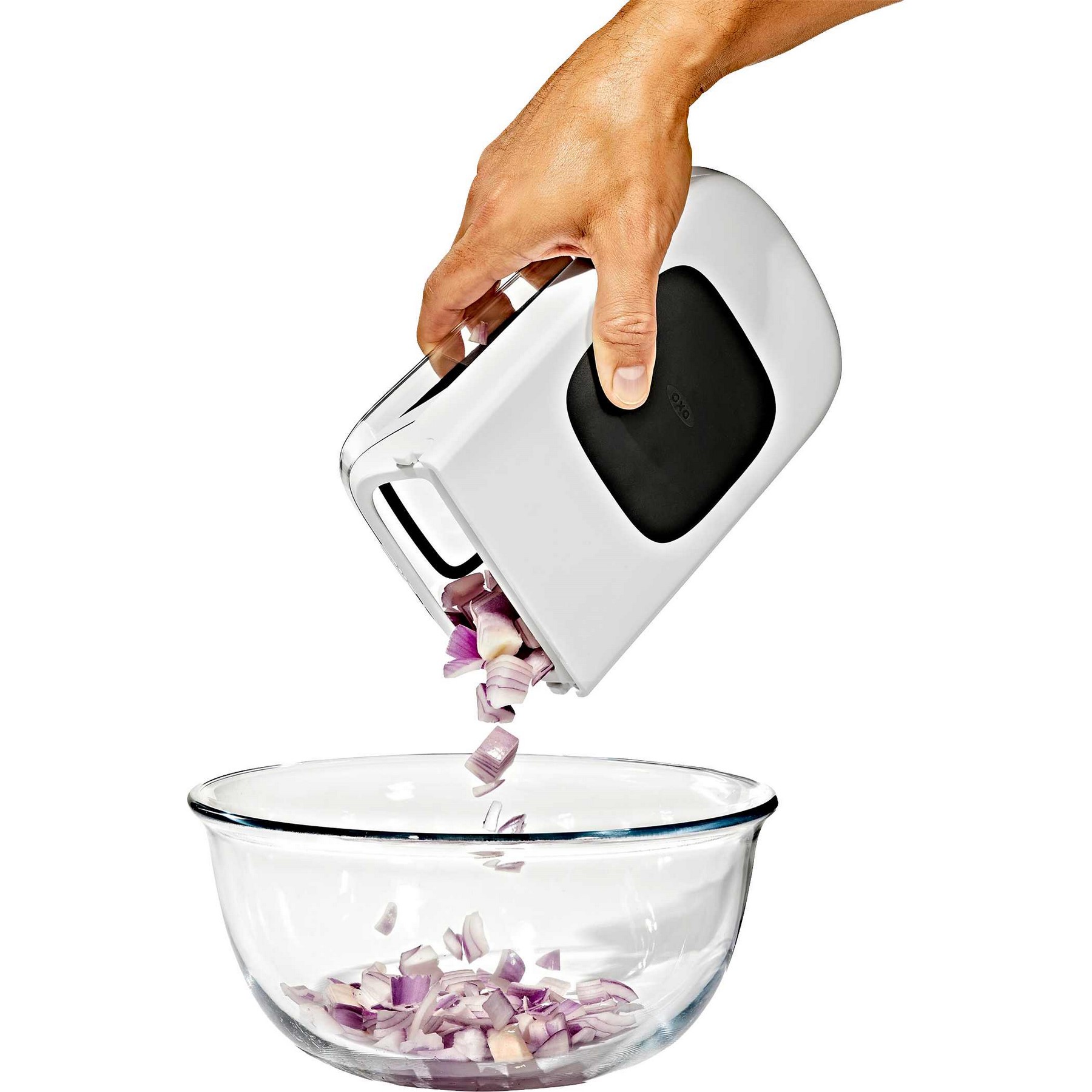 Picture of OXO Good Grips Vegetable Chopper w/ Easy-Pour Open