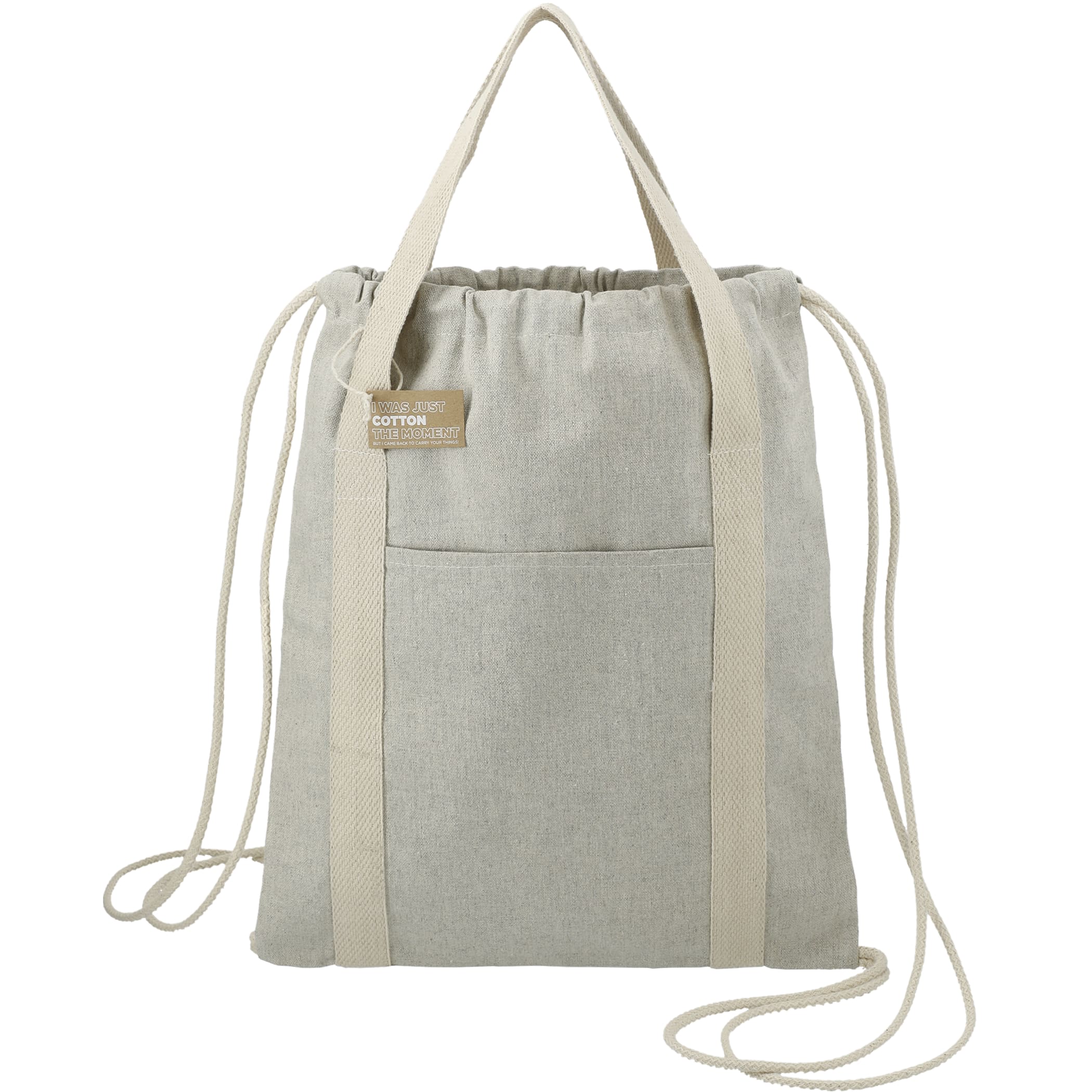 Picture of Repose 5oz Recycled Cotton Drawstring Bag