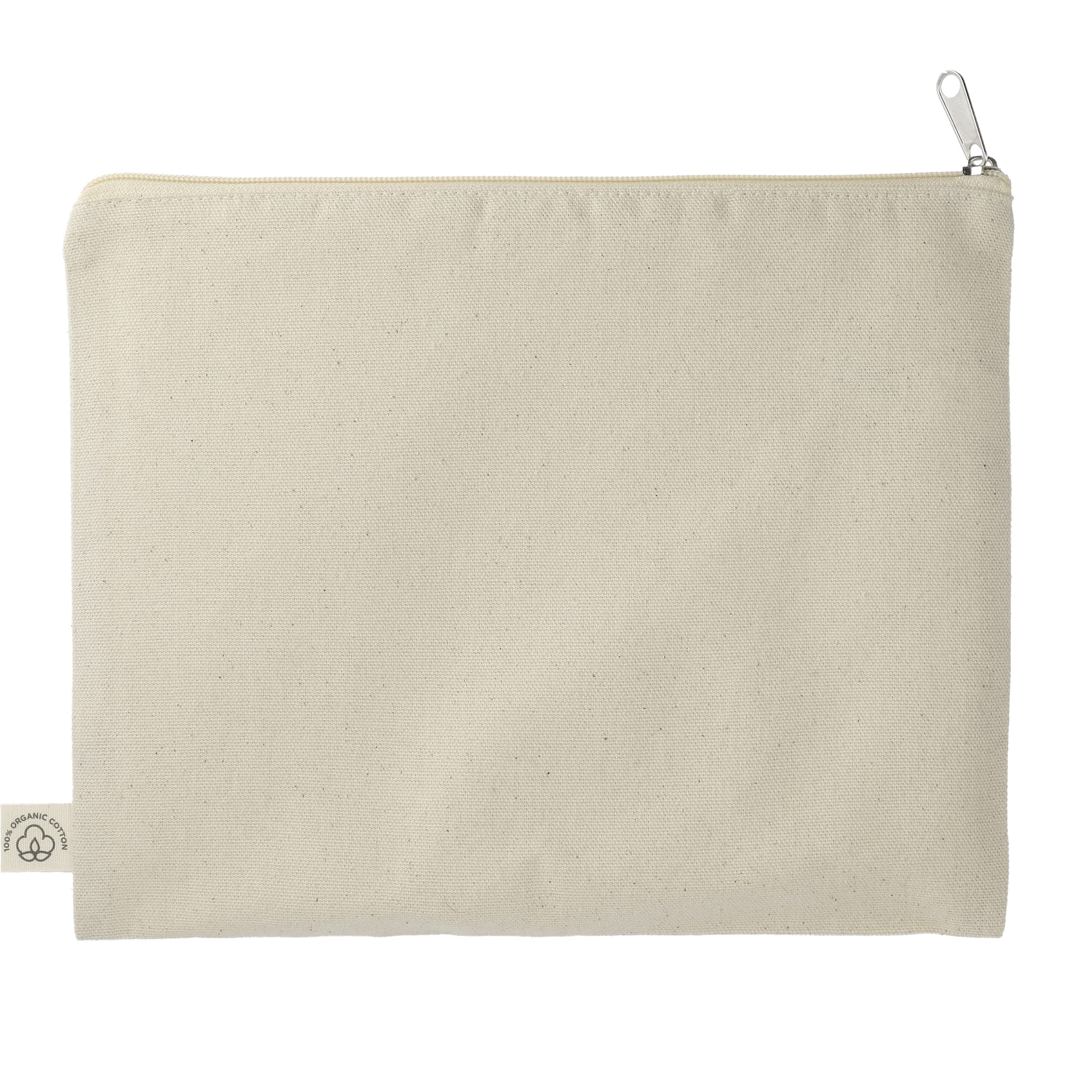 Picture of Organic 8oz Cotton Flat Travel Pouch