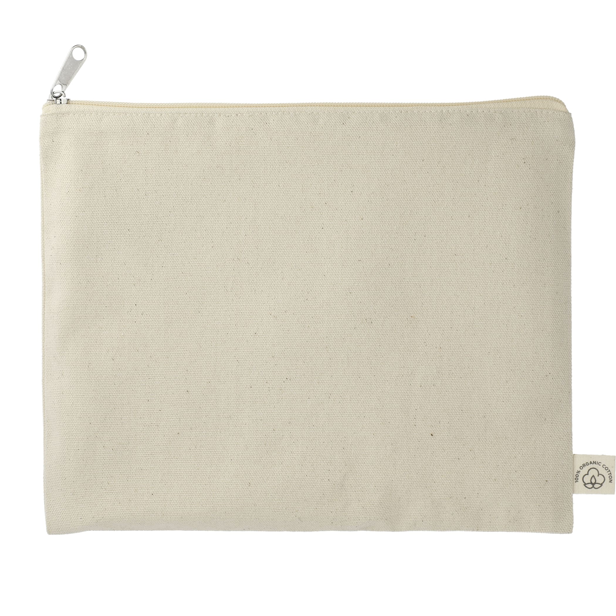 Picture of Organic 8oz Cotton Flat Travel Pouch
