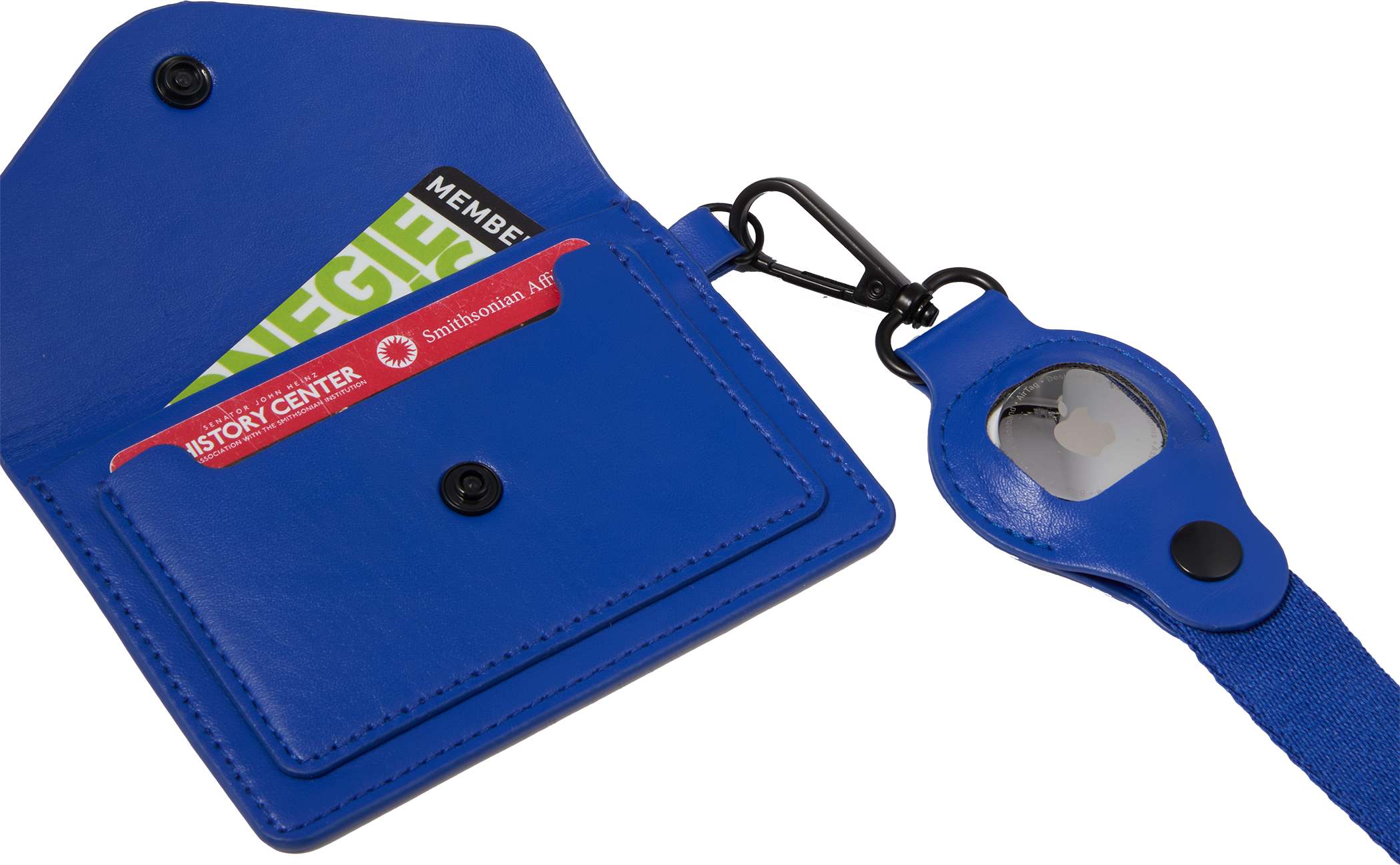 Picture of Recycled Wrist Lanyard with Card Holder
