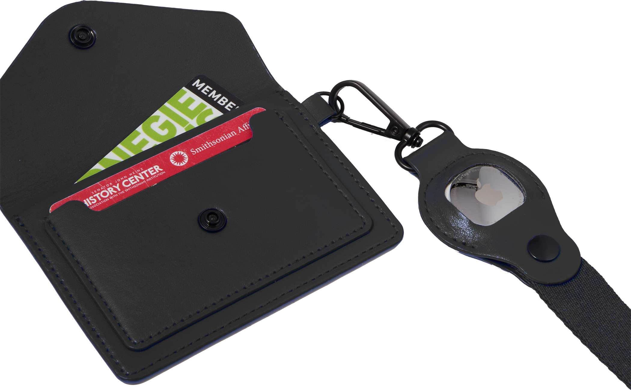 Picture of Recycled Wrist Lanyard with Card Holder
