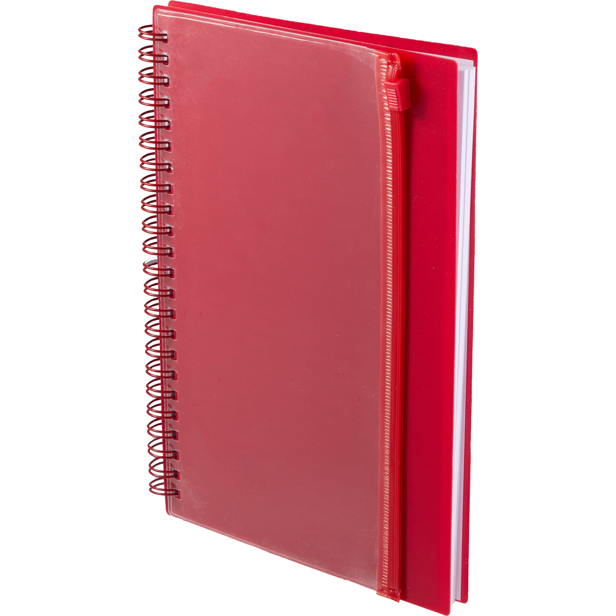Picture of 5.5'' x 8.5'' Spiral Notebook with Clear Pocket