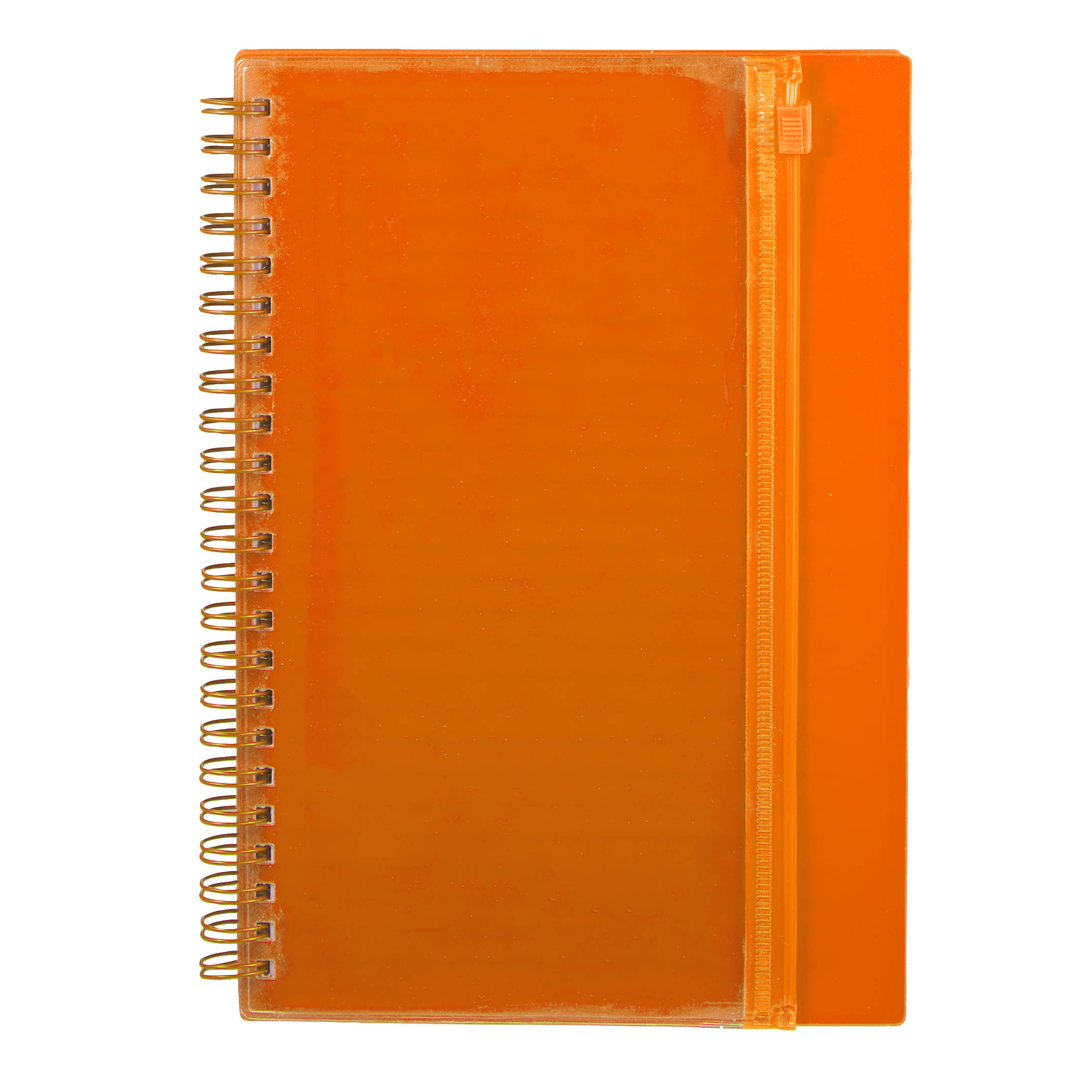 Picture of 5.5'' x 8.5'' Spiral Notebook with Clear Pocket