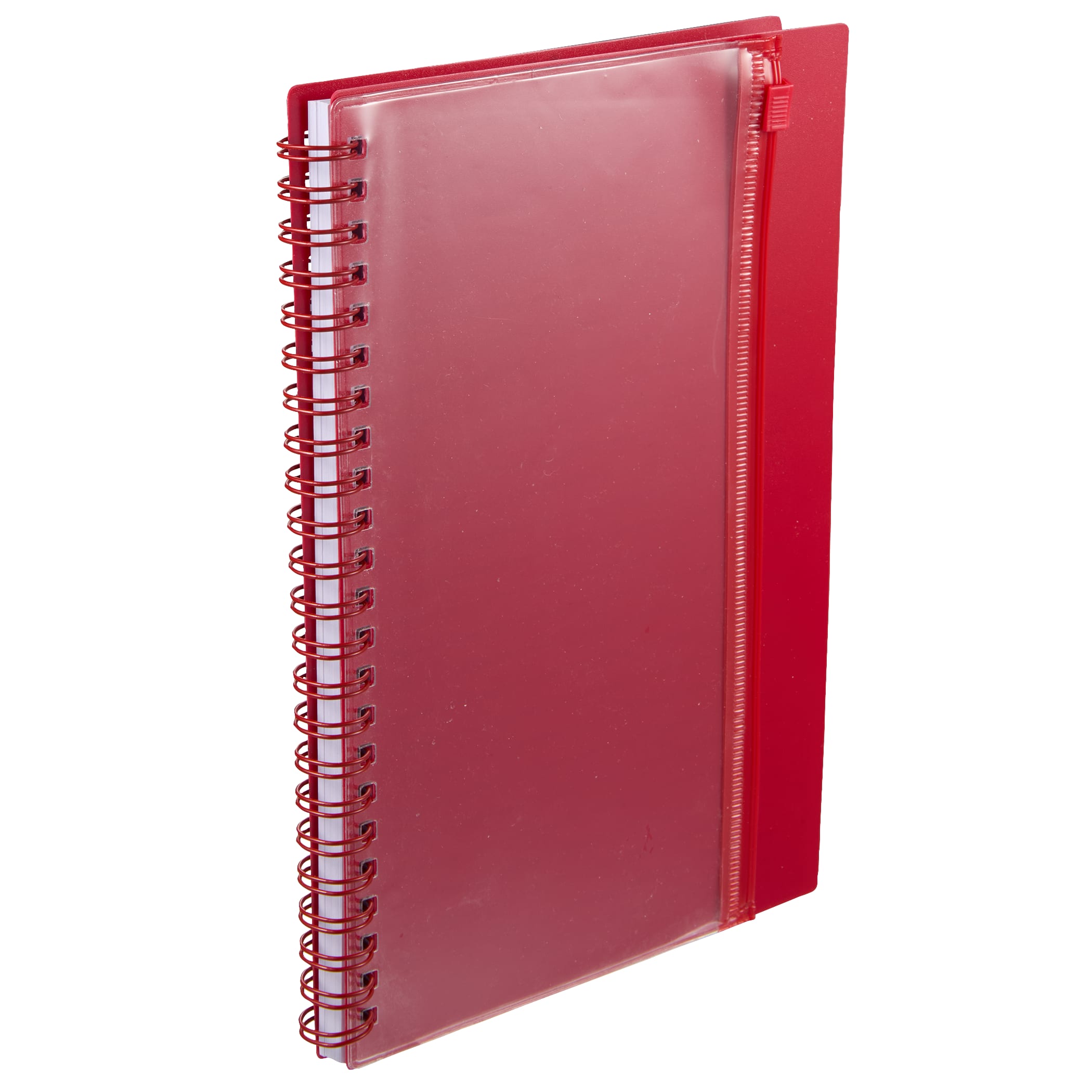Picture of 5.5'' x 8.5'' Spiral Notebook with Clear Pocket