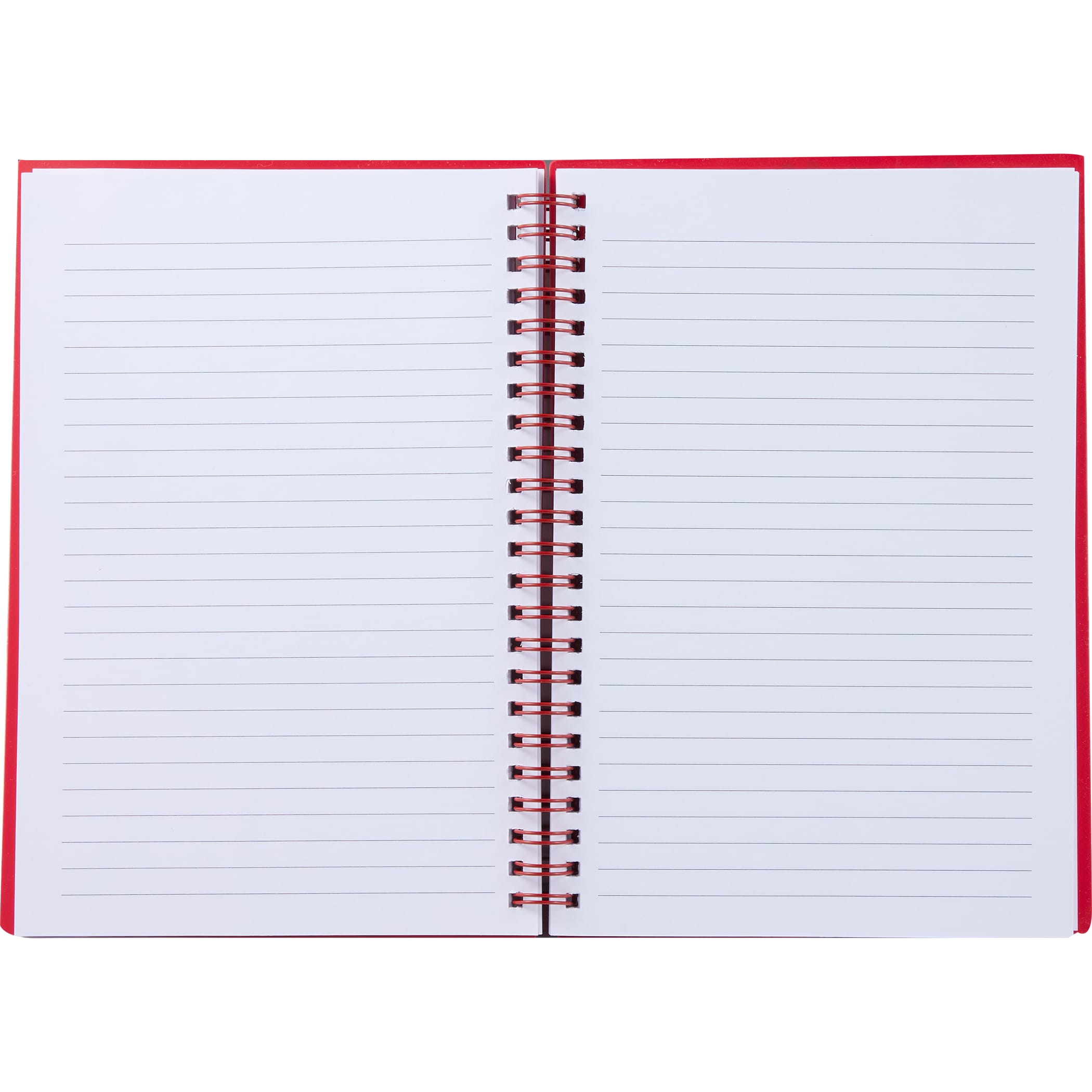 Picture of 5.5'' x 8.5'' Spiral Notebook with Clear Pocket