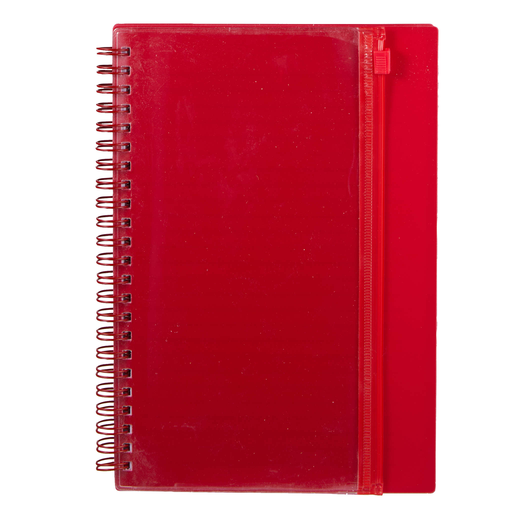 Picture of 5.5'' x 8.5'' Spiral Notebook with Clear Pocket