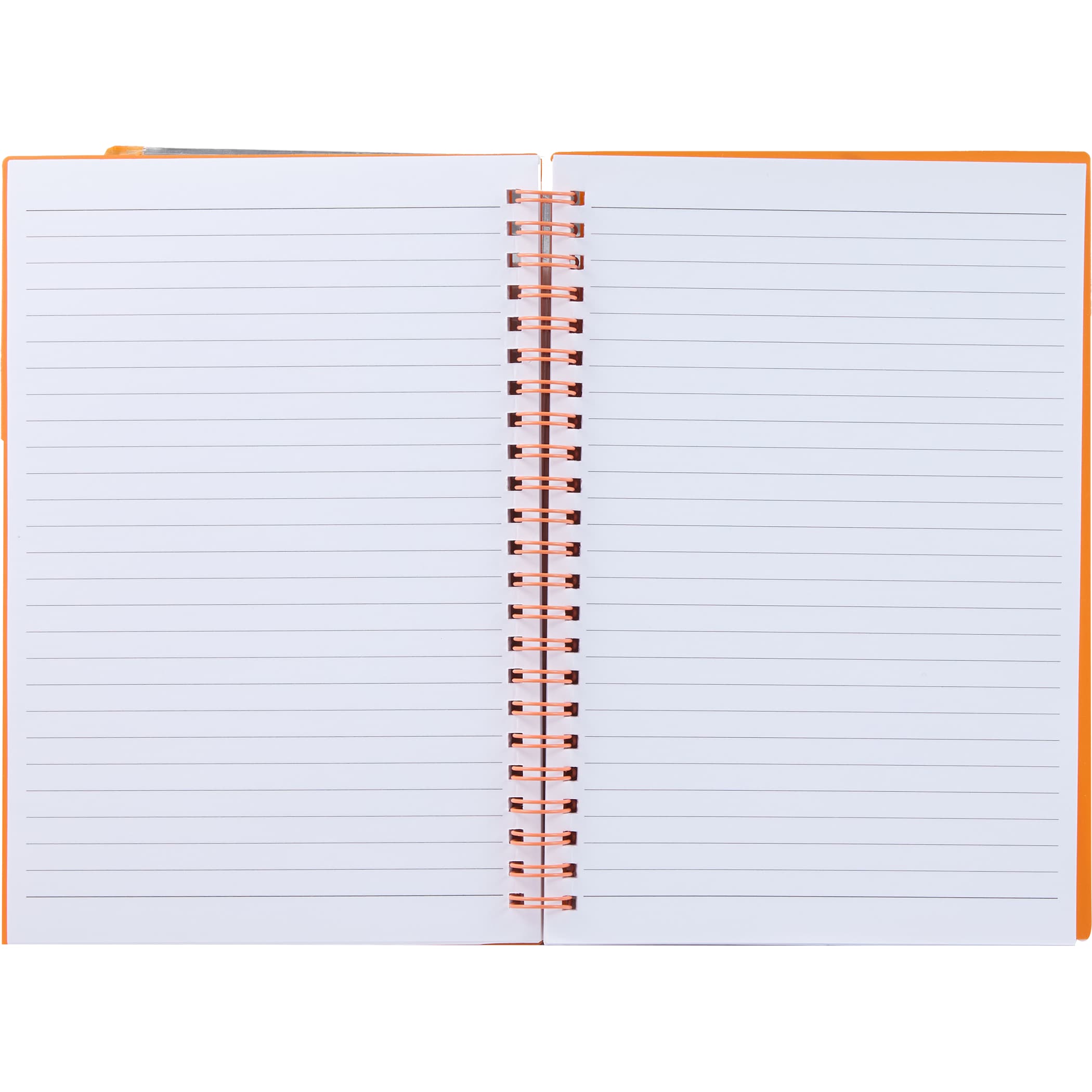 Picture of 5.5'' x 8.5'' Spiral Notebook with Clear Pocket