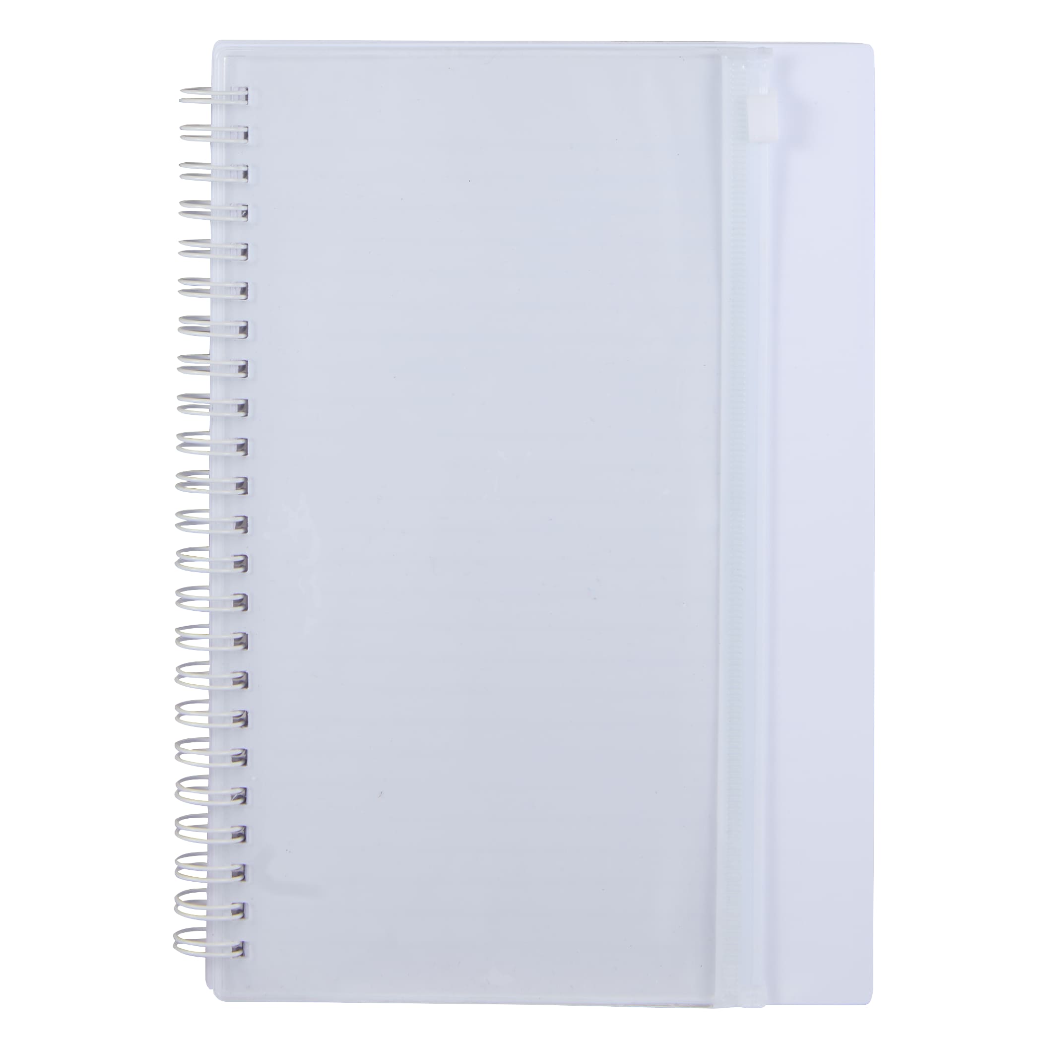 Picture of 5.5'' x 8.5'' Spiral Notebook with Clear Pocket