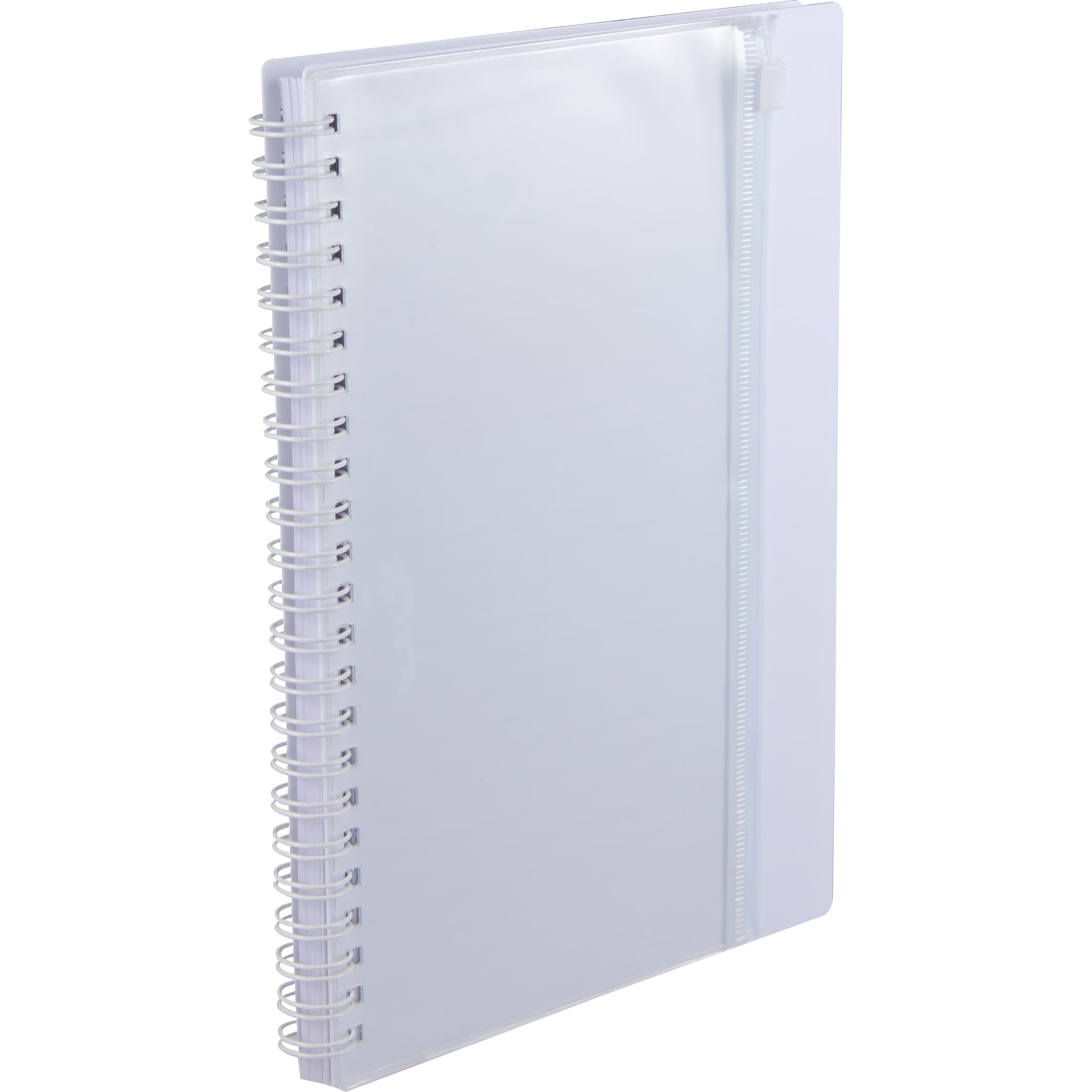 Picture of 5.5'' x 8.5'' Spiral Notebook with Clear Pocket