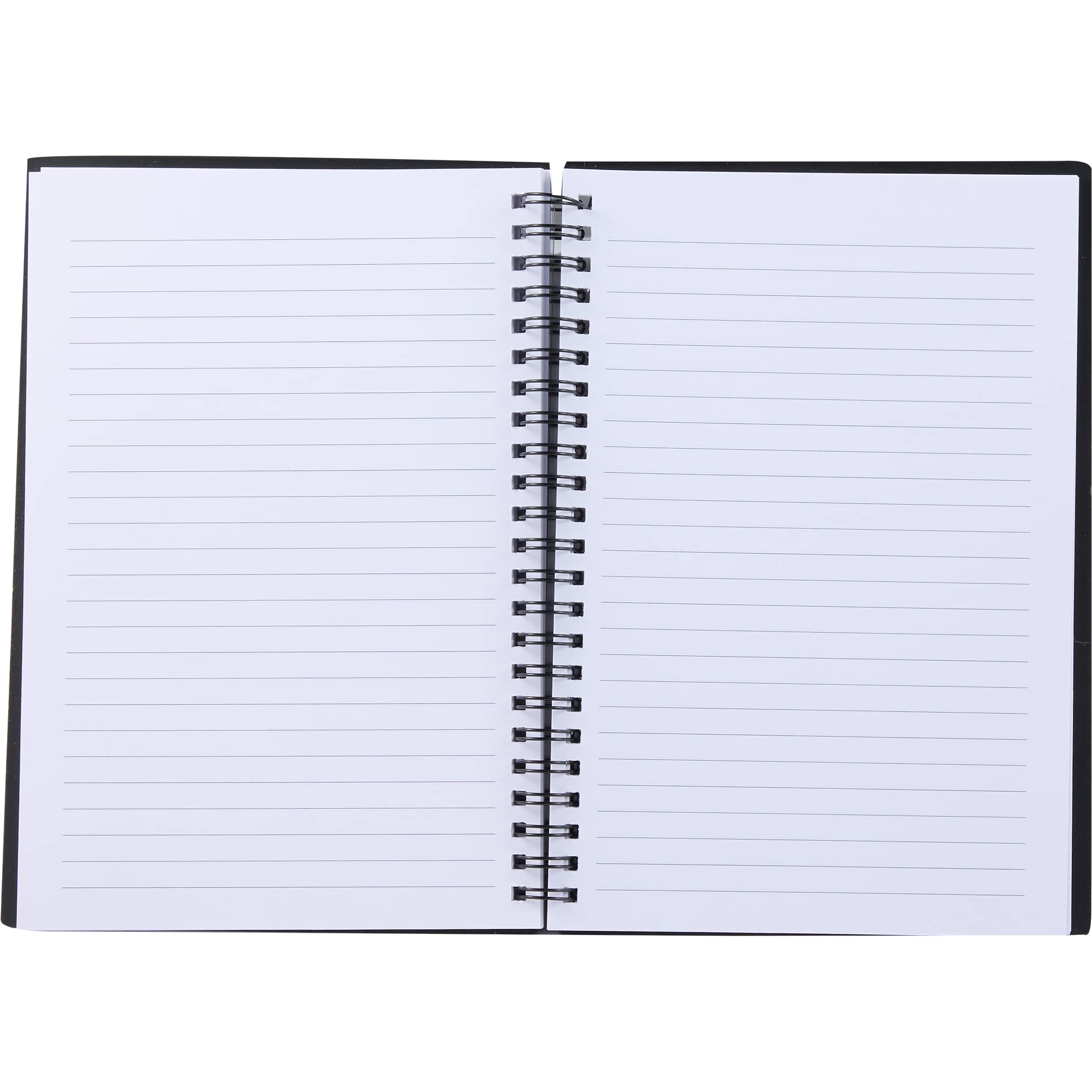 Picture of 5.5'' x 8.5'' Spiral Notebook with Clear Pocket