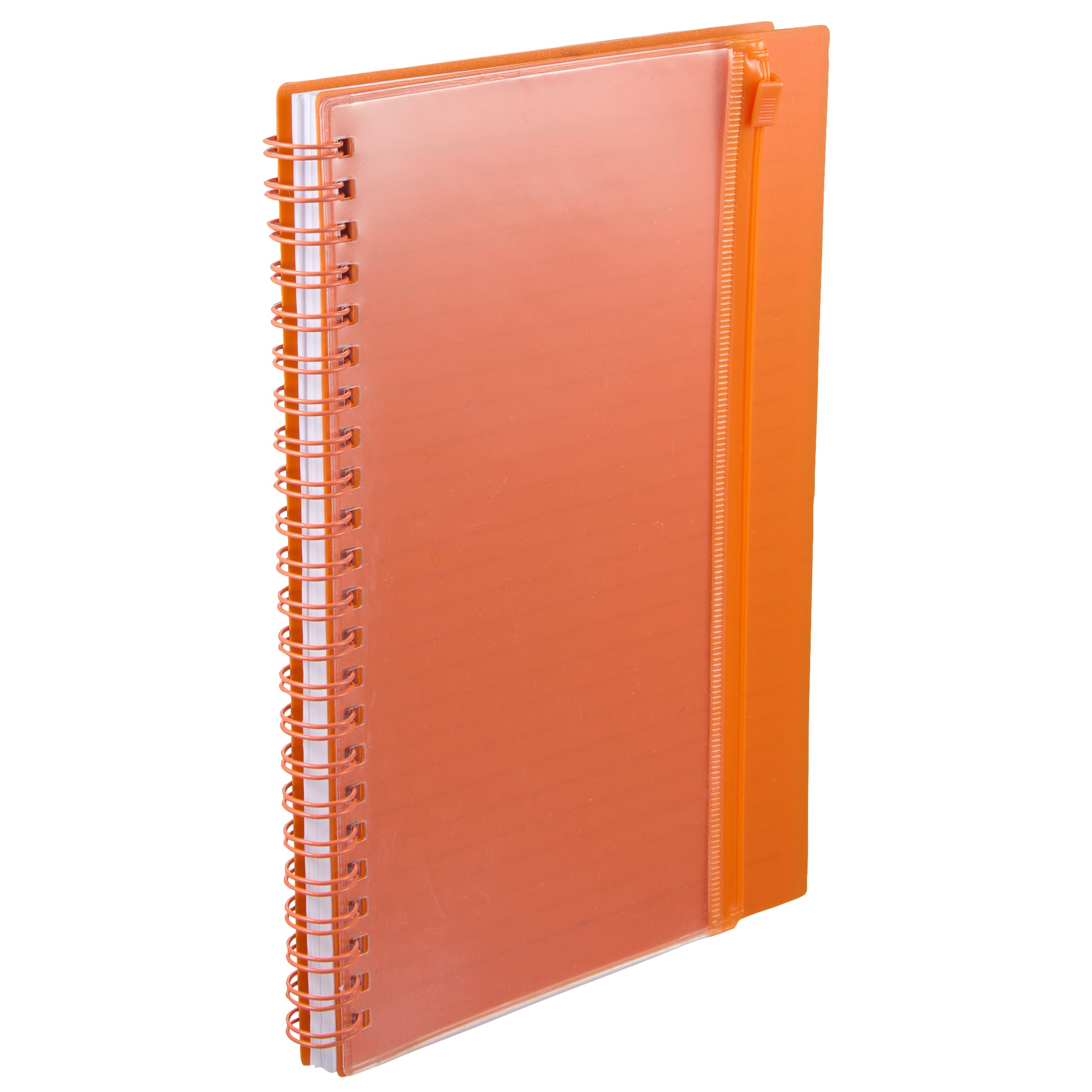 Picture of 5.5'' x 8.5'' Spiral Notebook with Clear Pocket