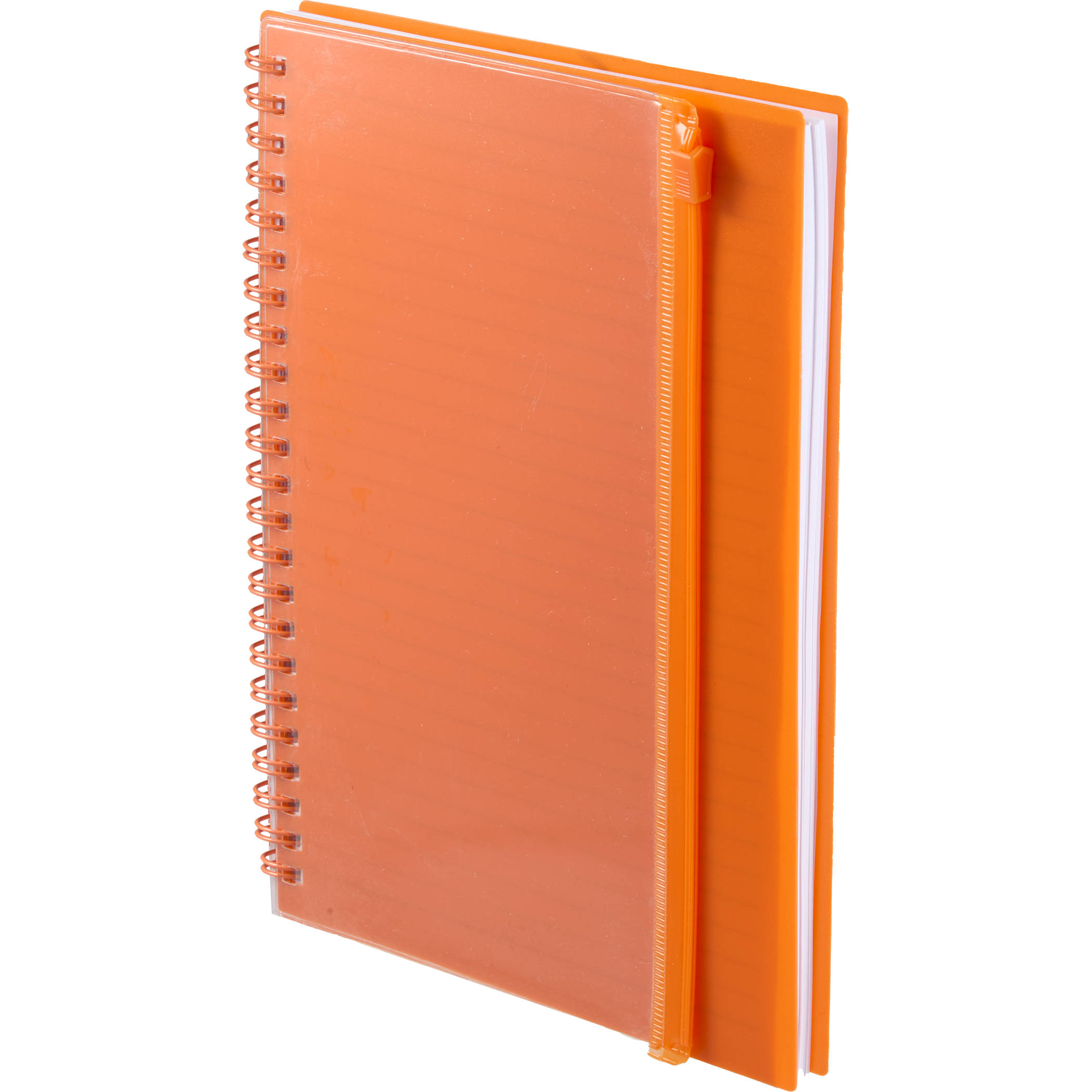Picture of 5.5'' x 8.5'' Spiral Notebook with Clear Pocket