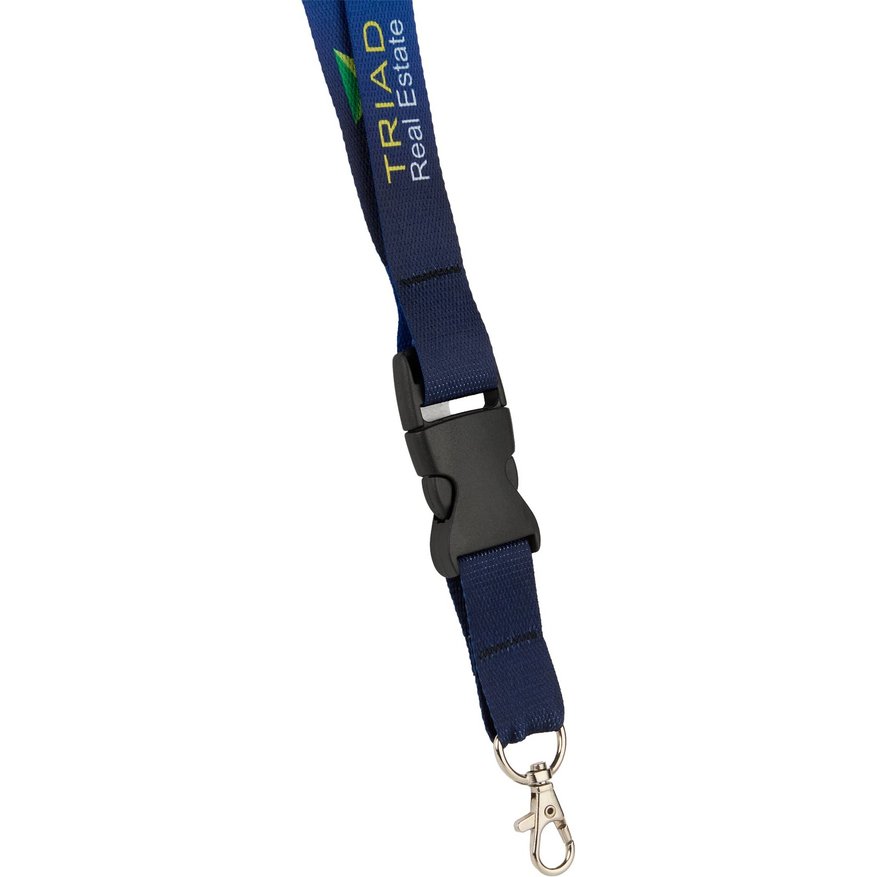 Picture of Full Color 1" Lanyard w/ Extension and D-Ring