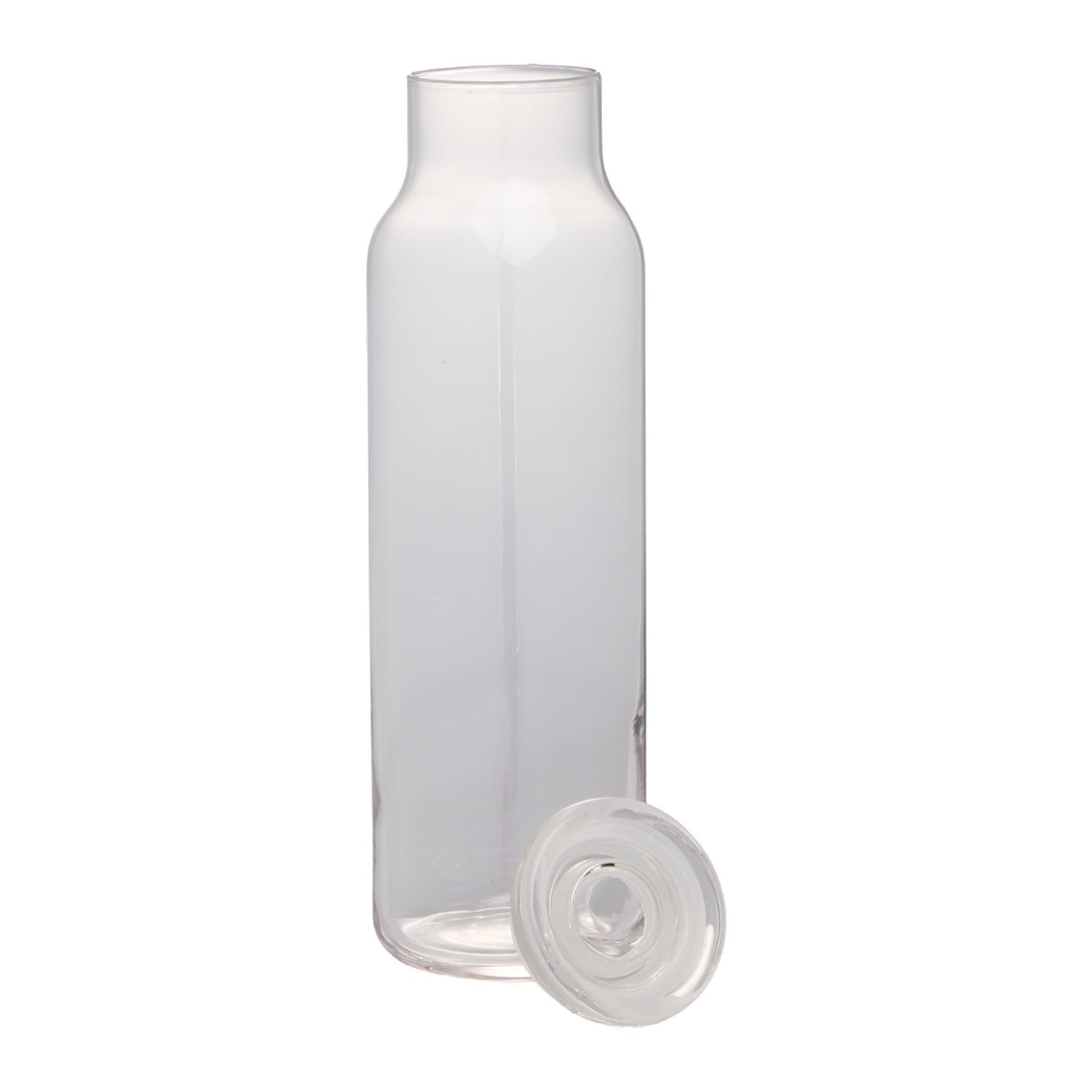 Picture of Libbey 24 oz Glass Water Bottle with Press-On Lid
