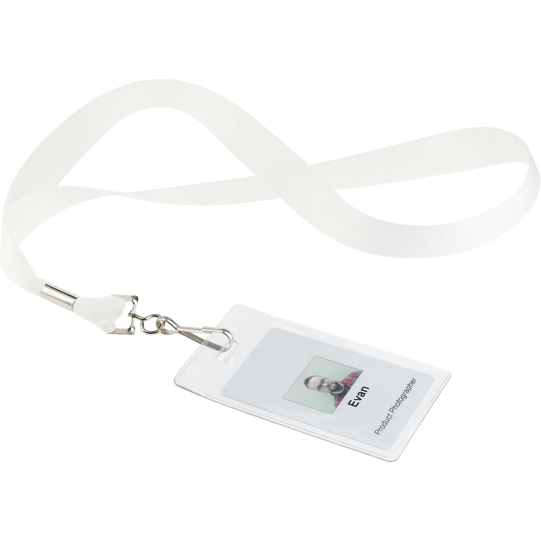 Picture of Full Color 1" Lanyard w/ Swivel Hook