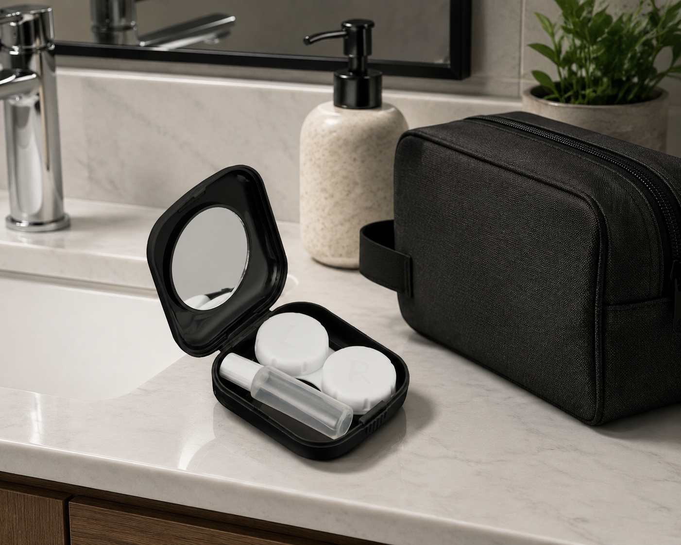Picture of Recycled Contact Lens Travel Kit