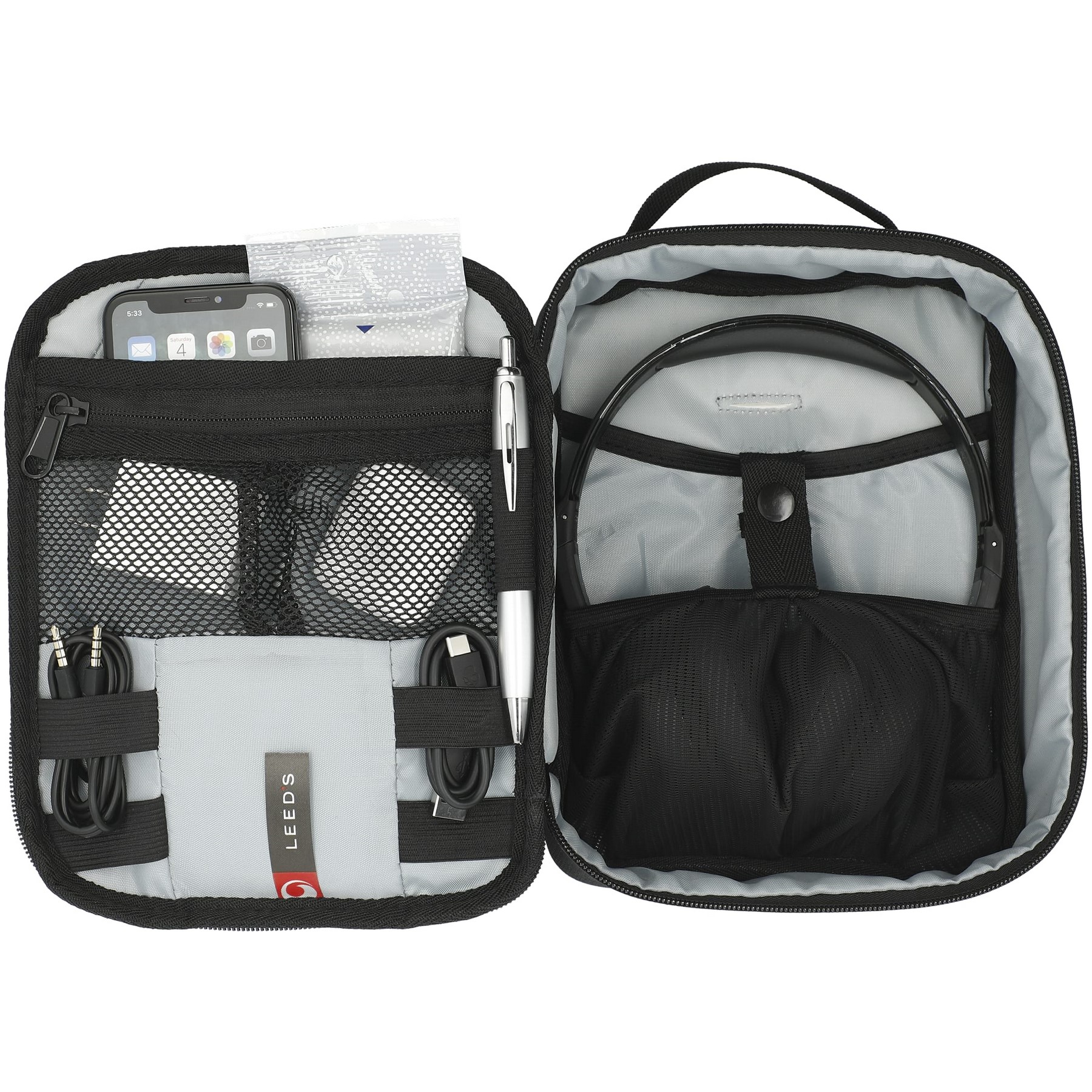 Picture of RPET Headphone and Tech Case