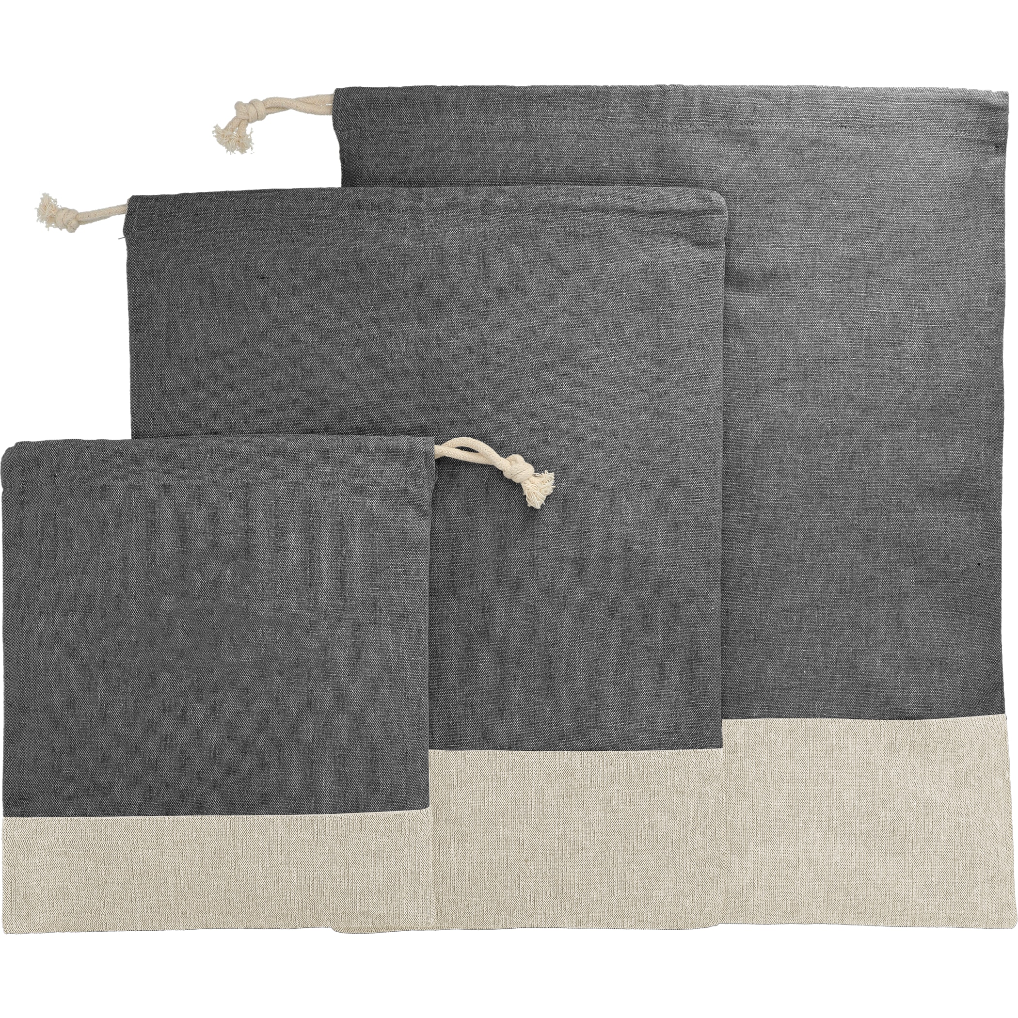 Picture of Split Recycled 3pc Travel Pouch Set