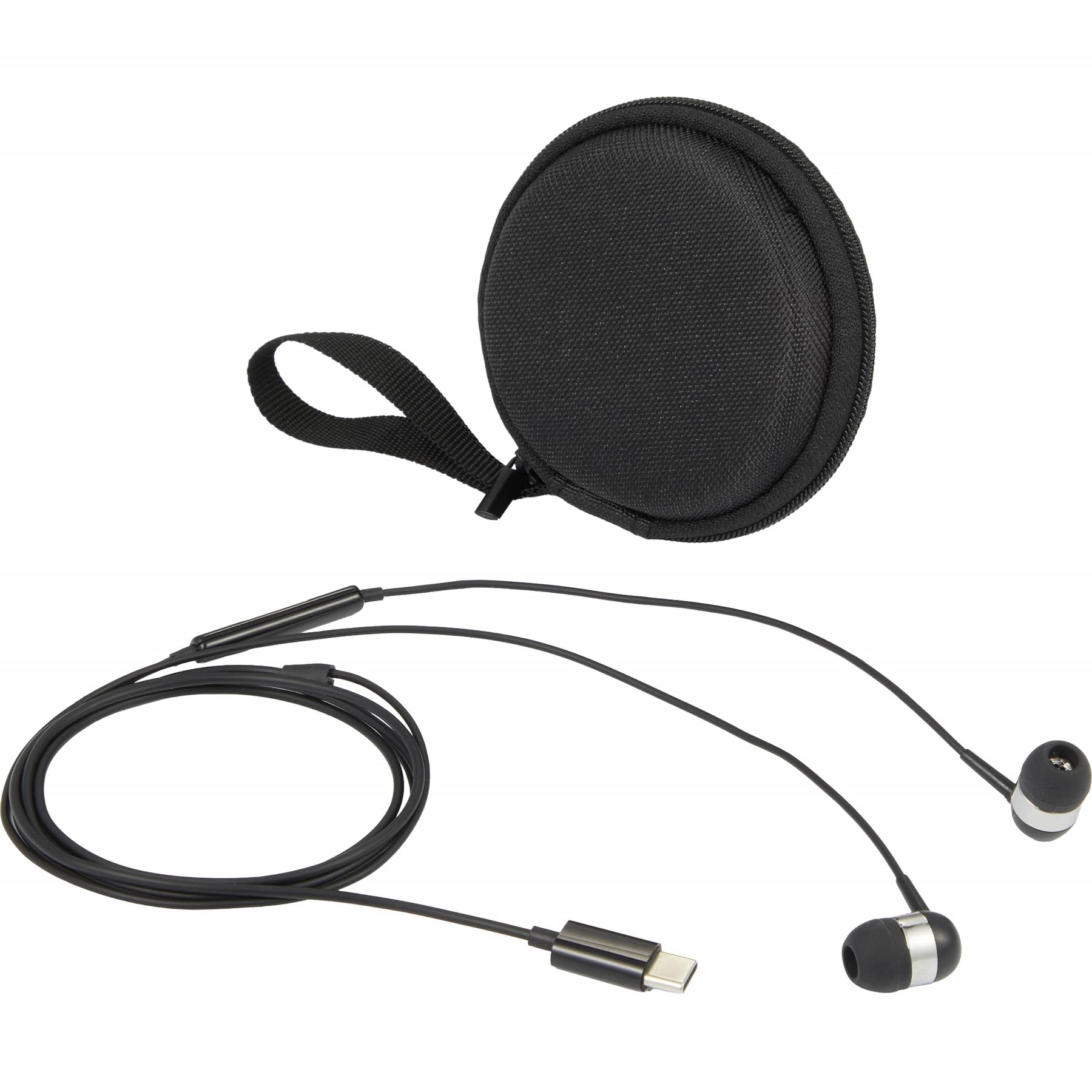 Picture of ZipSound USB-C Wired Earbuds with Microphone