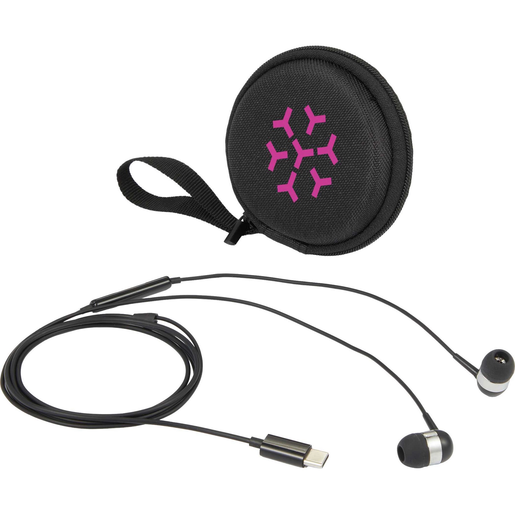 Picture of ZipSound USB-C Wired Earbuds with Microphone