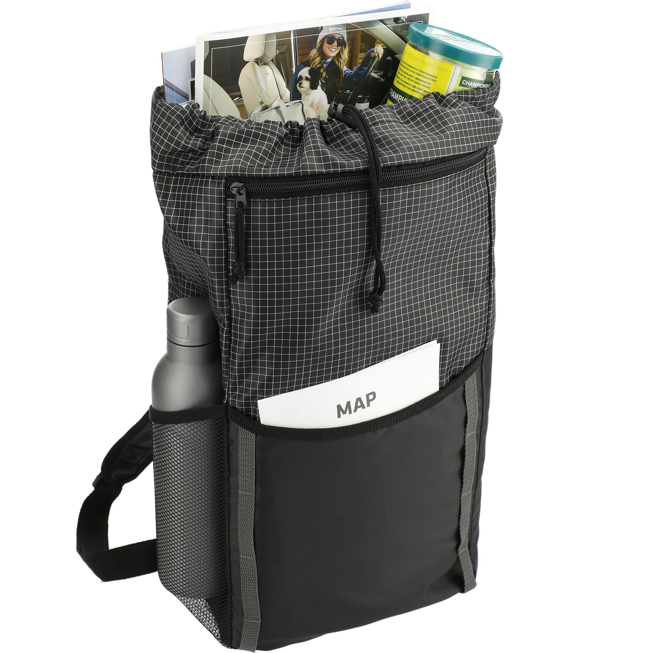 Picture of Grid 14L Drawstring Backpack