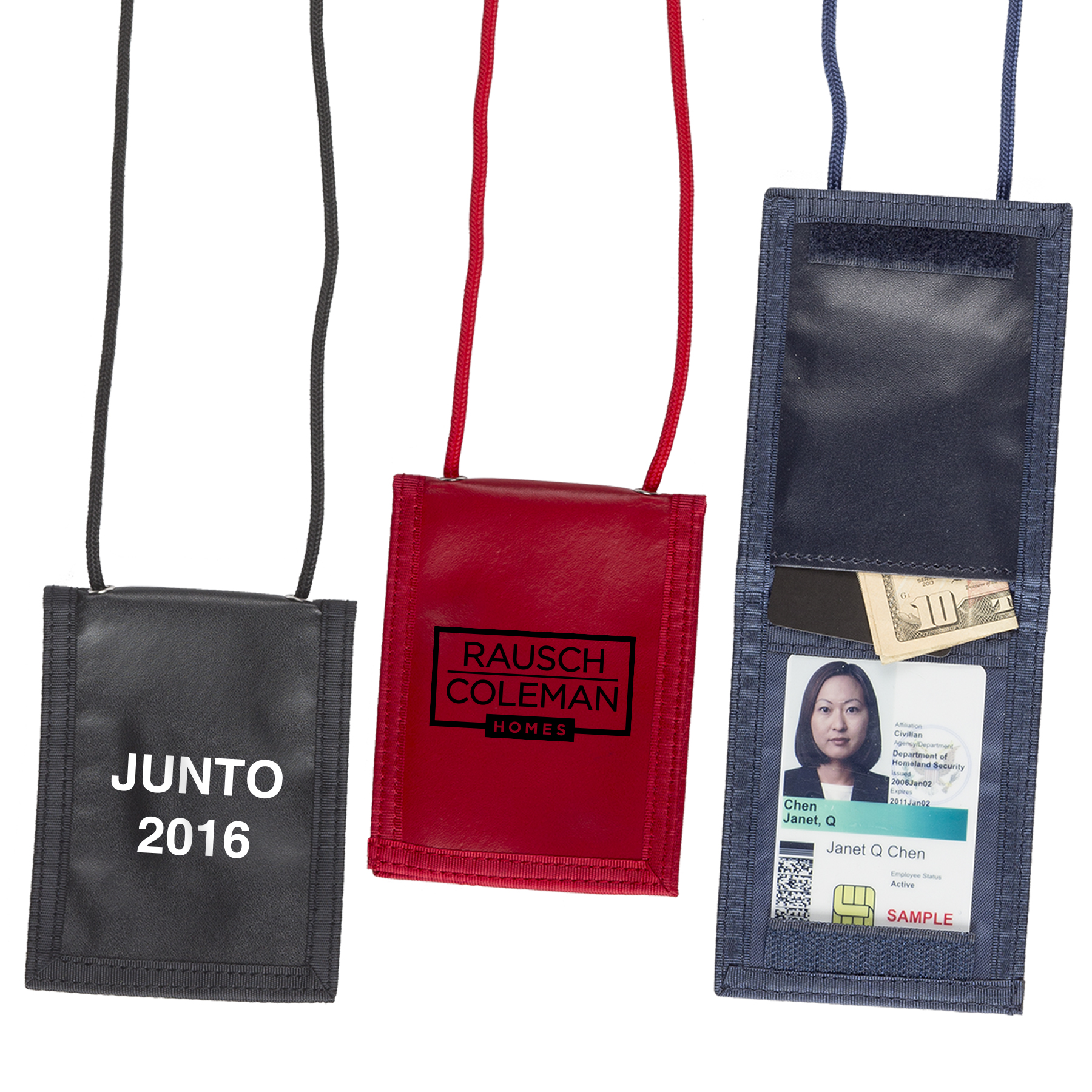 Picture of Corded Flip Credential Wallet