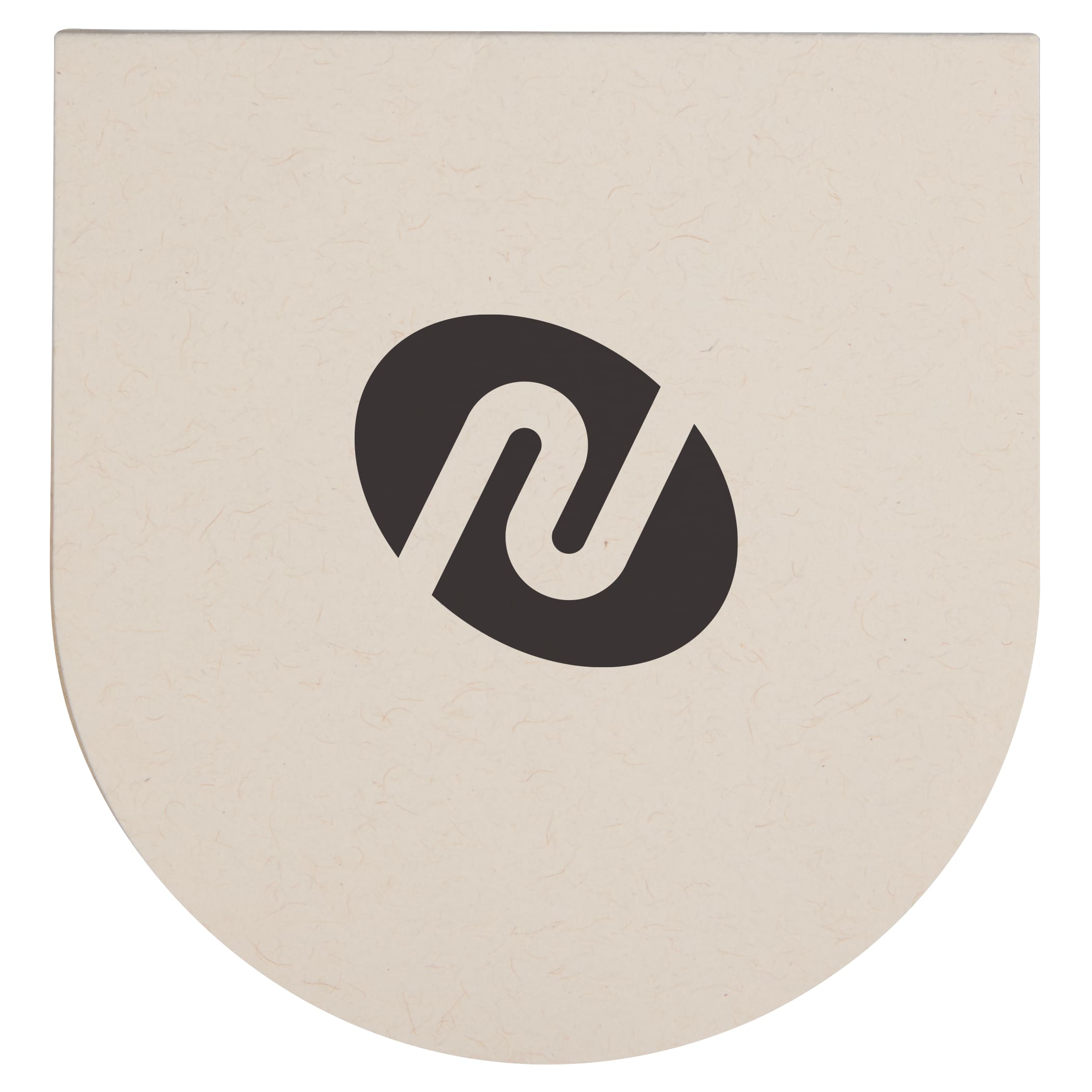 Picture of Recycled Milk Carton Round Sticky Notes Pad