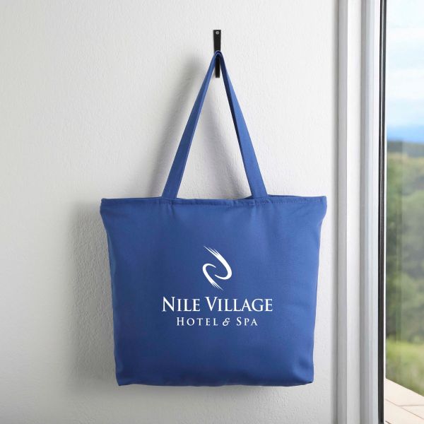 Picture of 12 oz. Beaverton Zippered Cotton Canvas Tote