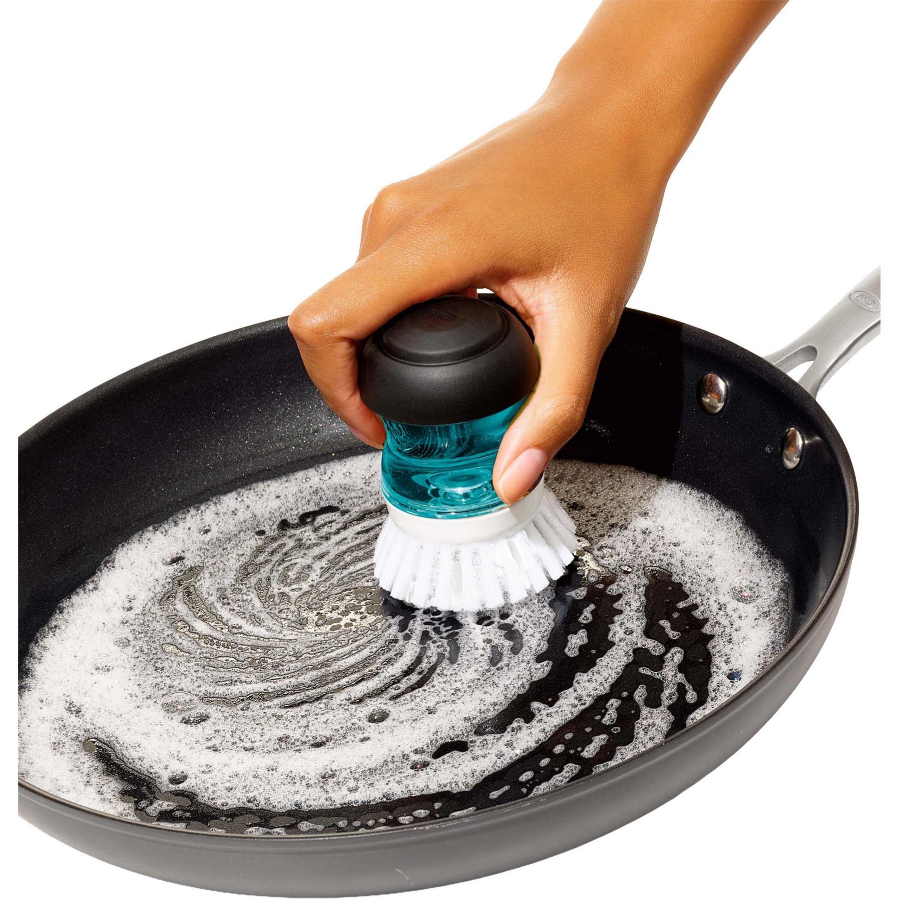 Picture of OXO Good Grips Soap Dispense Palm Brush Storage Se
