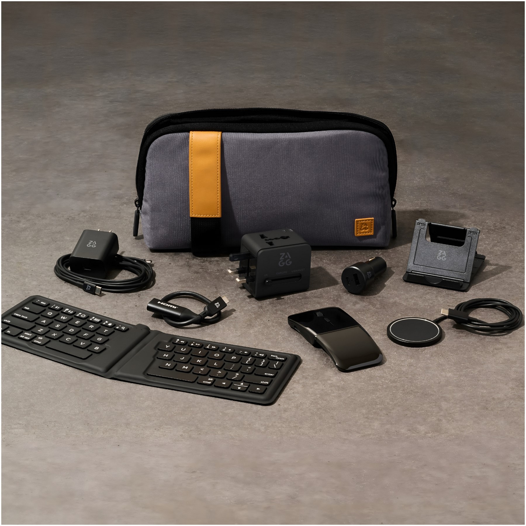 Picture of Zagg Desktop Essentials Travel Kit